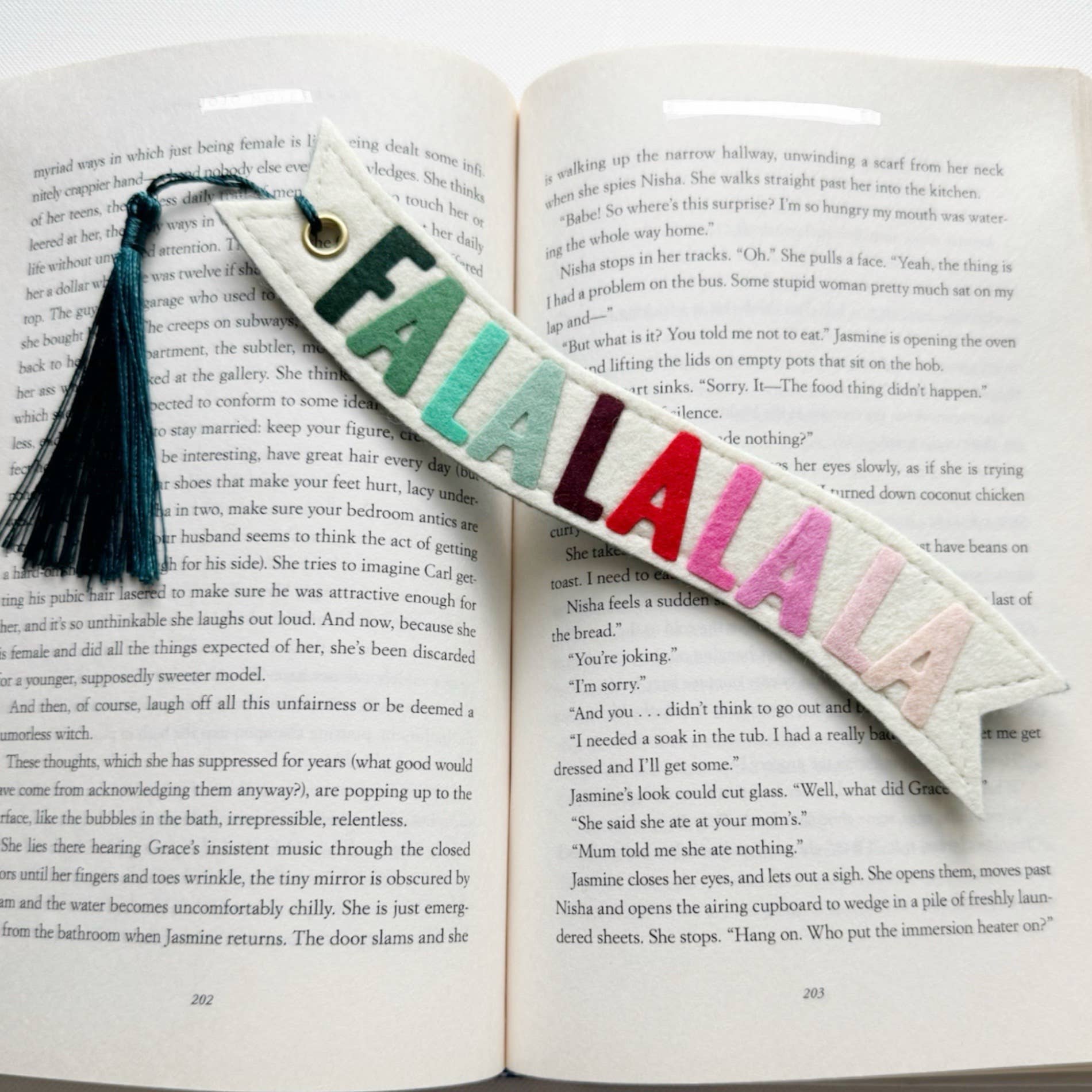 Favorite Story Milo & Mollie FA LA LA LA Bookmark