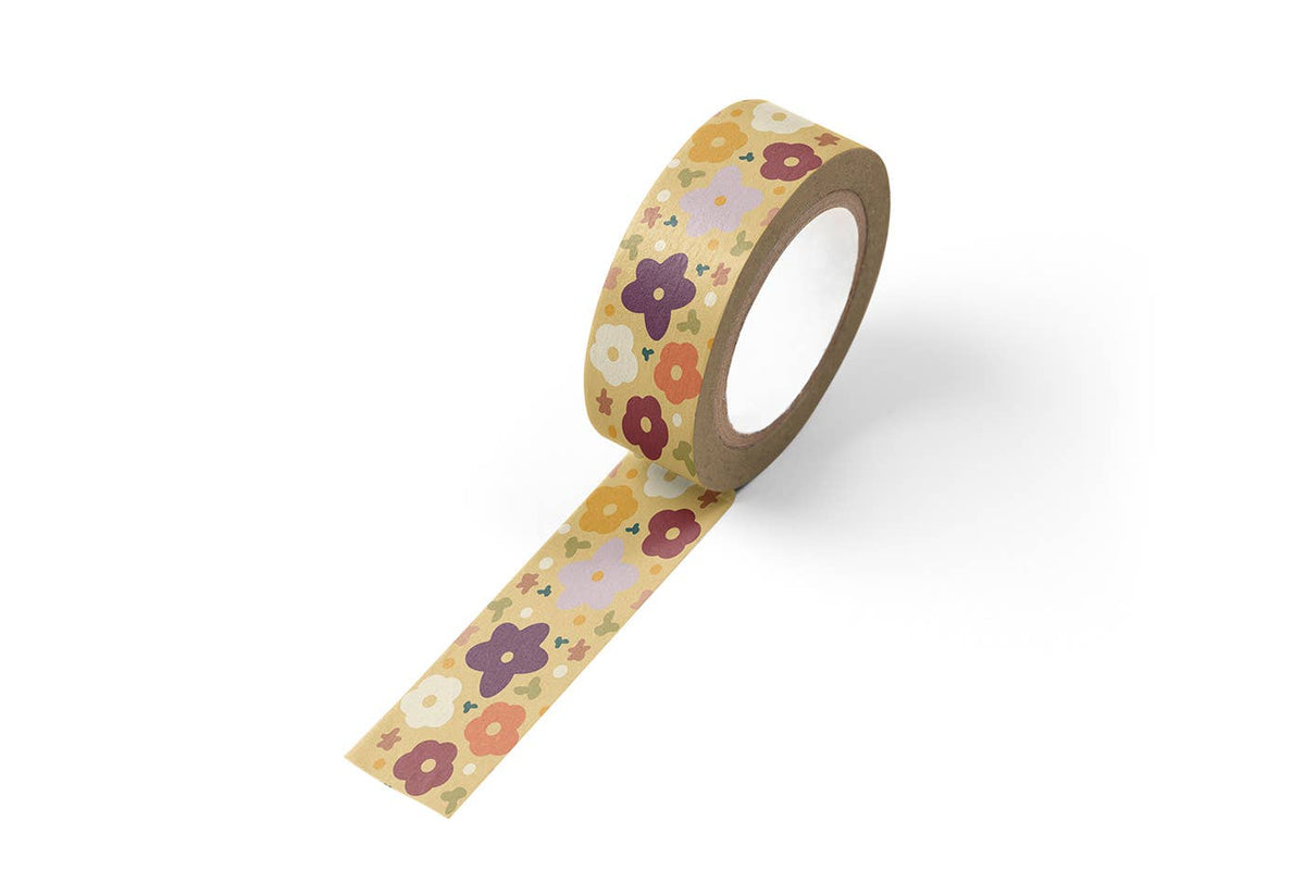 Favorite Story Ruff House Print Shop Fall Flower Pattern Washi Tape