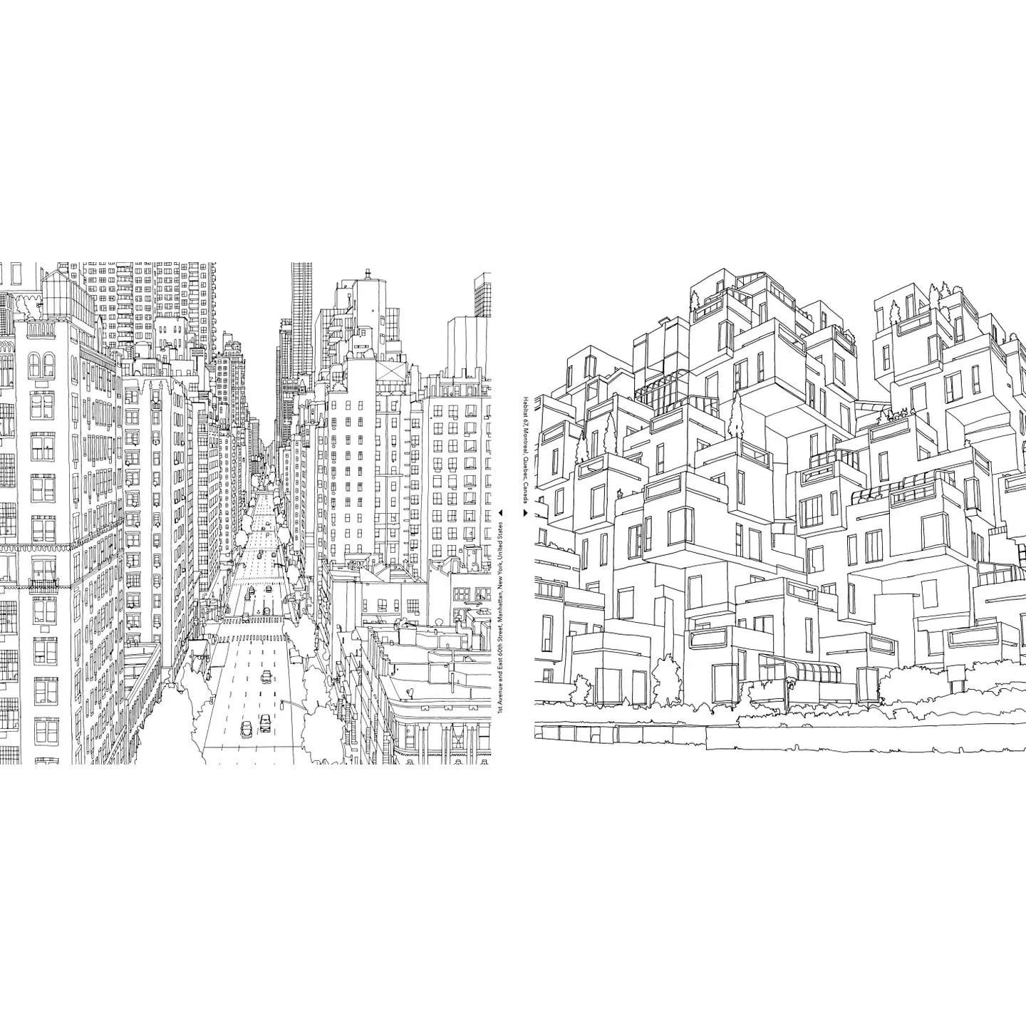 Favorite Story Penguin Random House LLC Fantastic Cities Coloring Book
