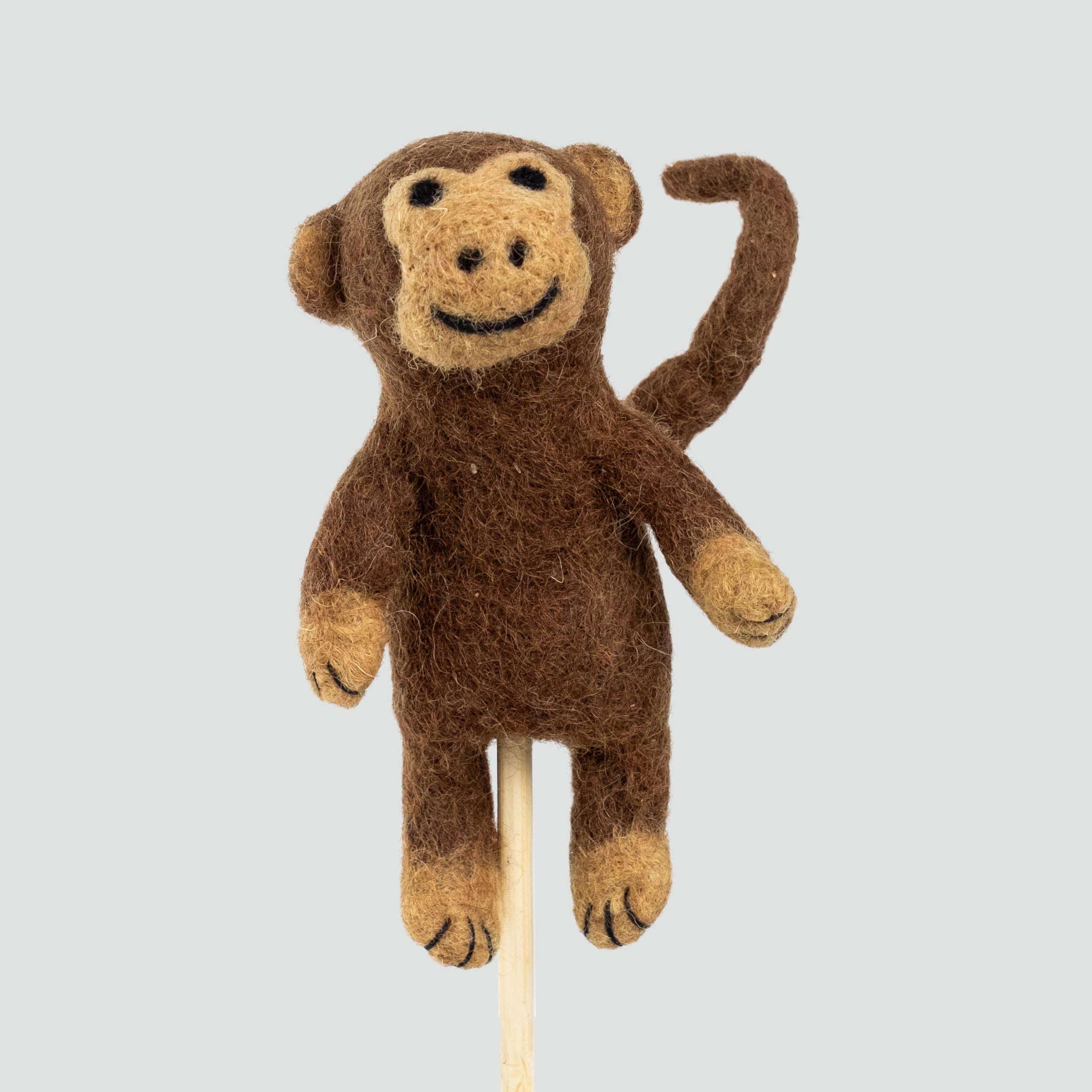 Favorite Story The Winding Road Finger Puppets - Monkey - Set of 6
