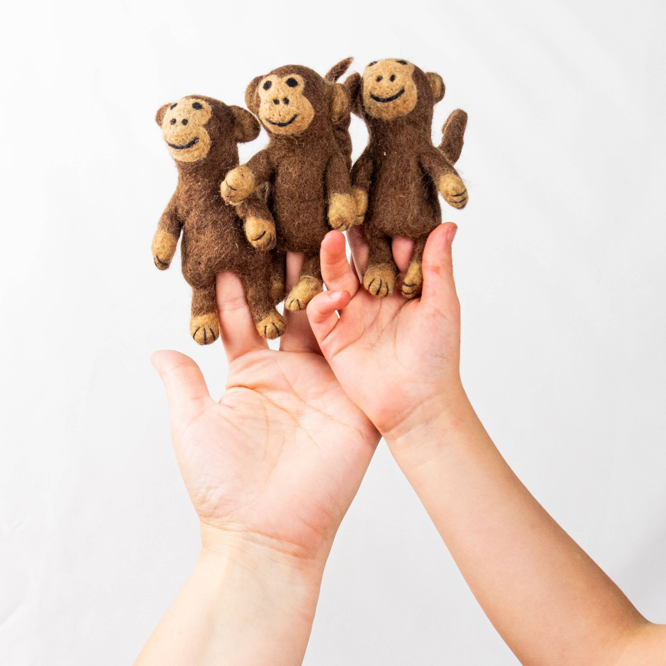 Favorite Story The Winding Road Finger Puppets - Monkey - Set of 6