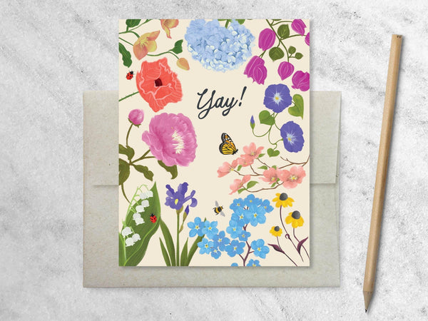 Favorite Story Celebration Card Floral Botanicals