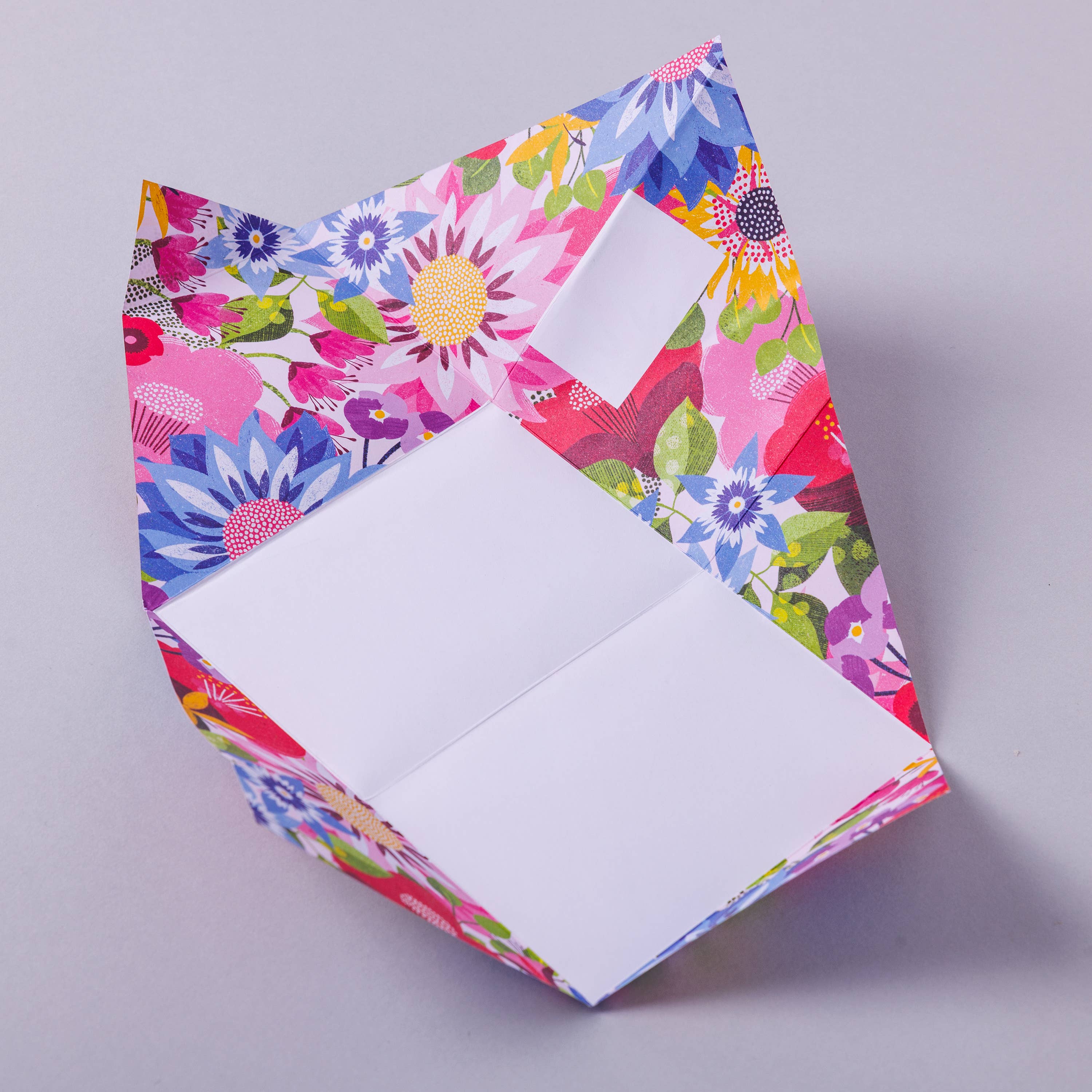 Favorite Story pigeonposted Floral Fantasia Pigeon. Botanical Folding Letters, Pack of 6