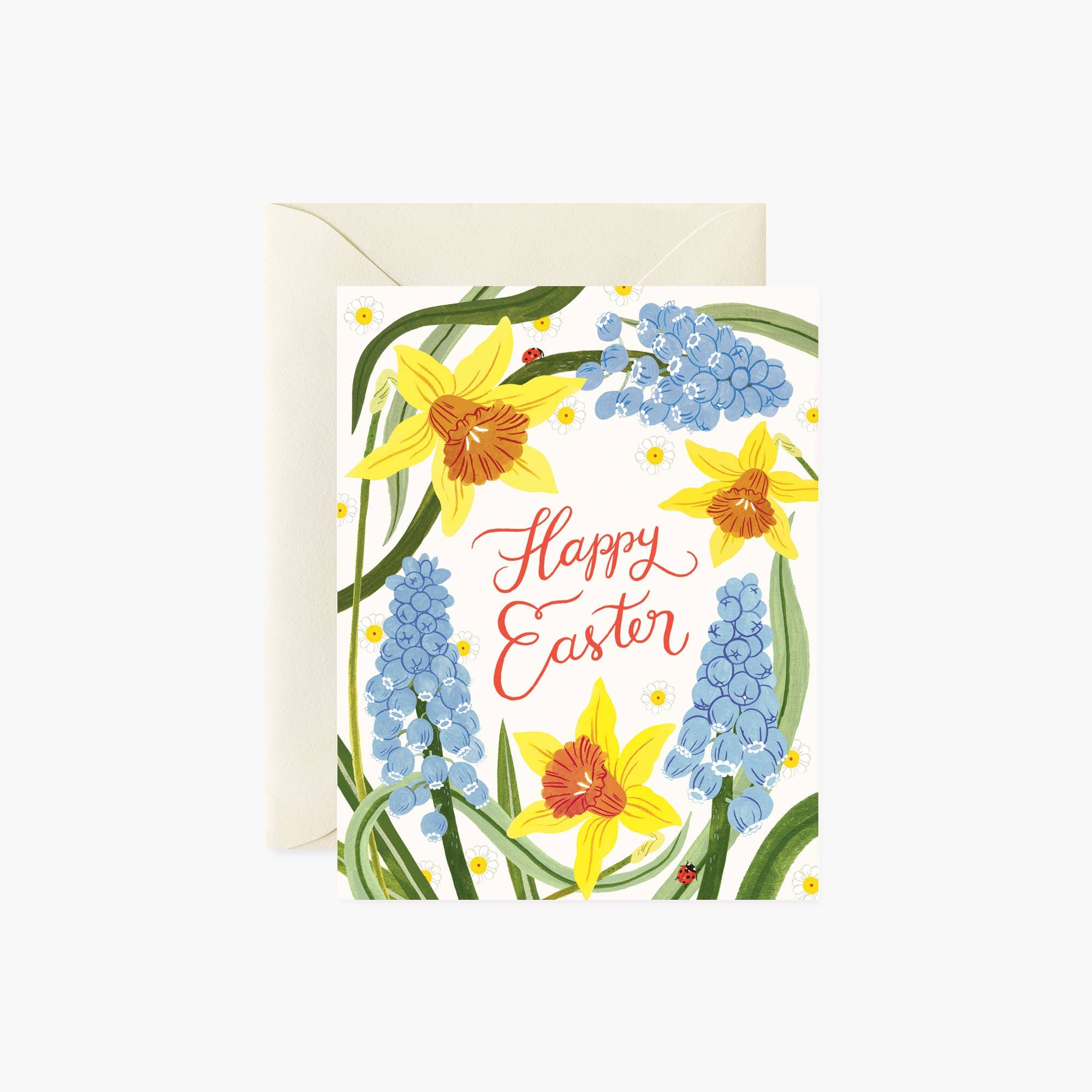 Favorite Story Botanica Paper Co. FLORAL |  Happy Easter card