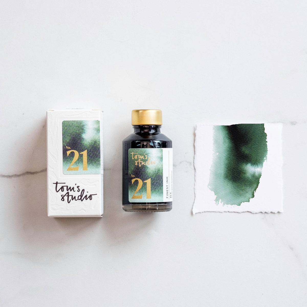 Favorite Story Tom's Studio Fountain Pen Ink - 21 Ivy
