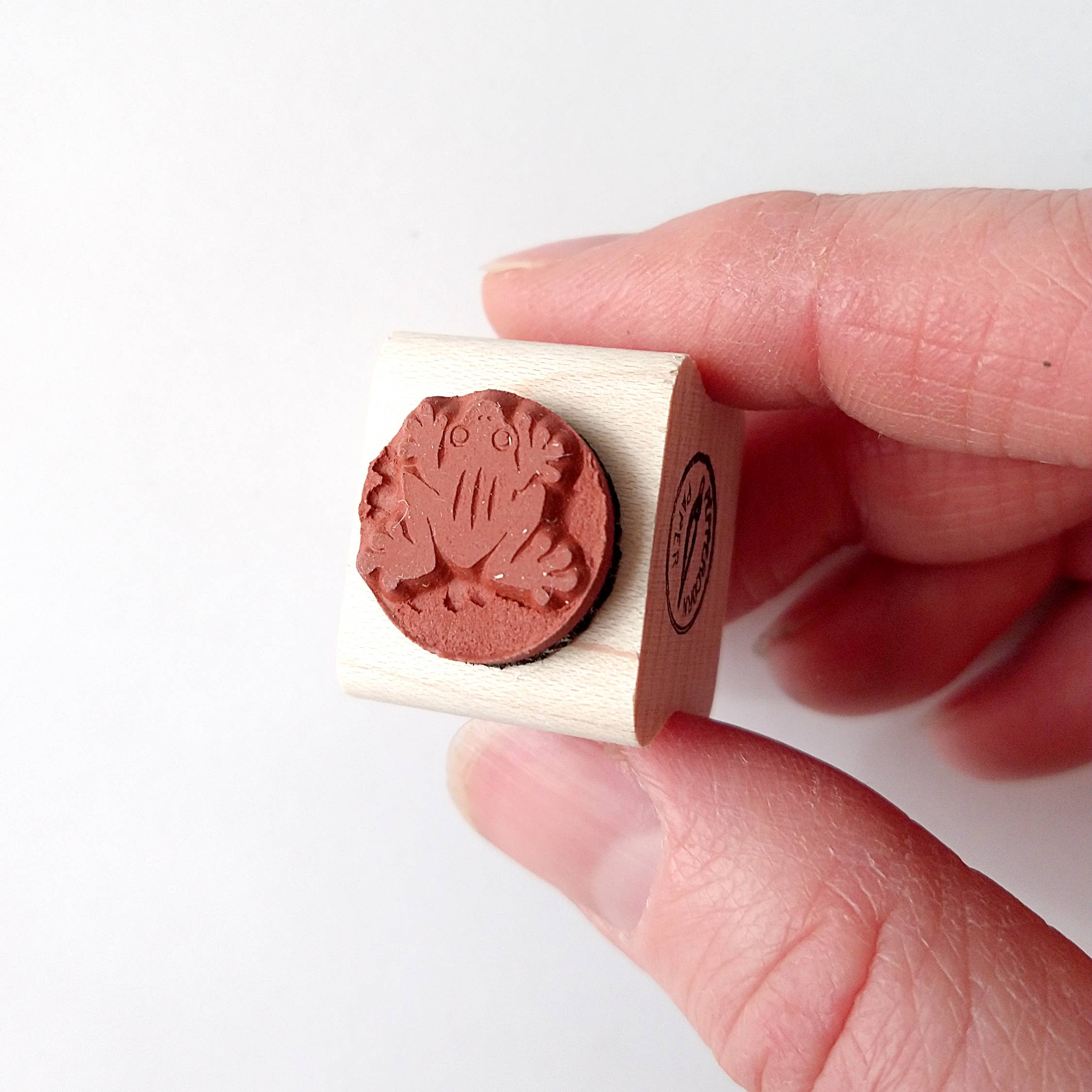 Favorite Story Peppercorn Paper Frog Mini Stamp