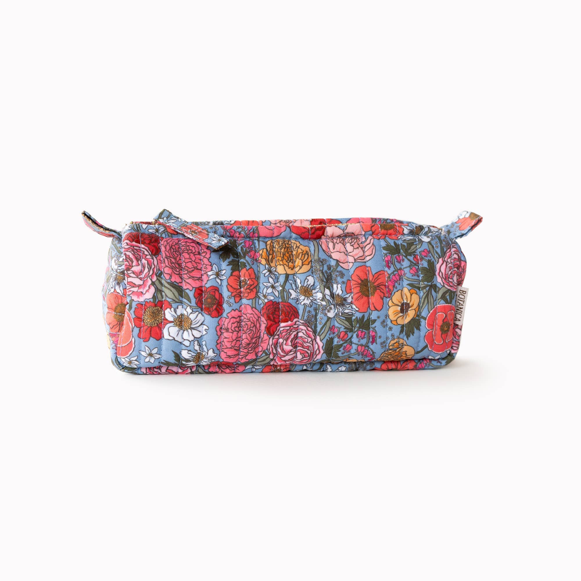 Favorite Story Botanica Paper Co. GARDEN FLORA | Cotton Quilted Pencil Pouch