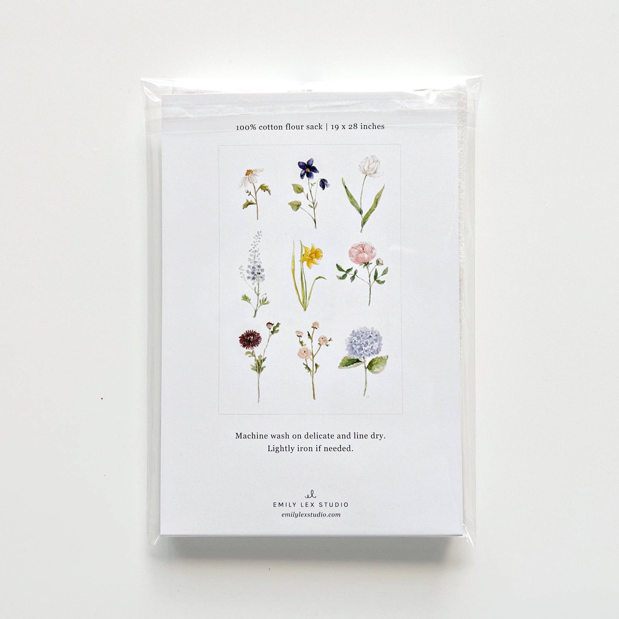 Favorite Story emily lex studio Garden flowers tea towel