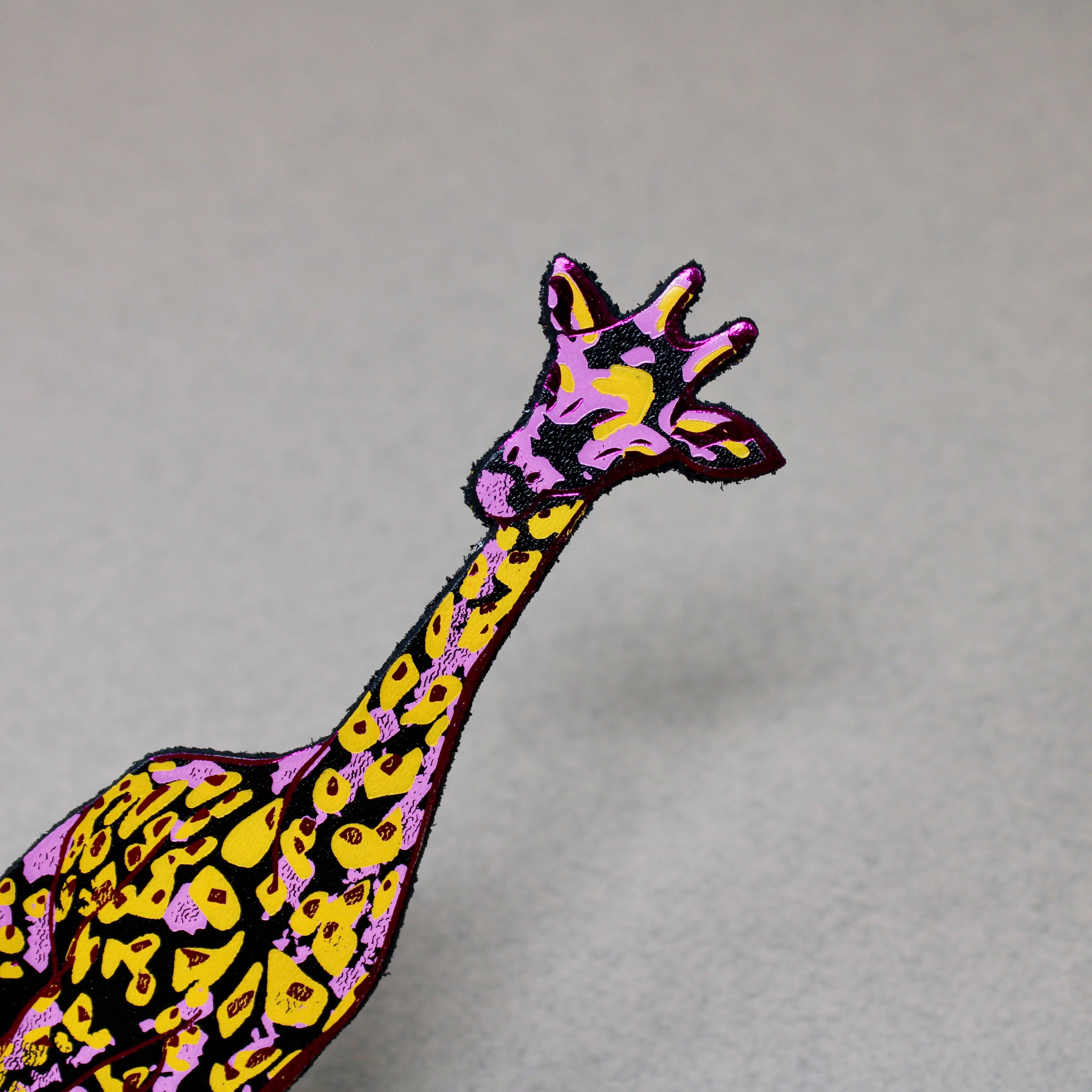 Favorite Story Ark Colour Design Yellow Giraffe Bookmark