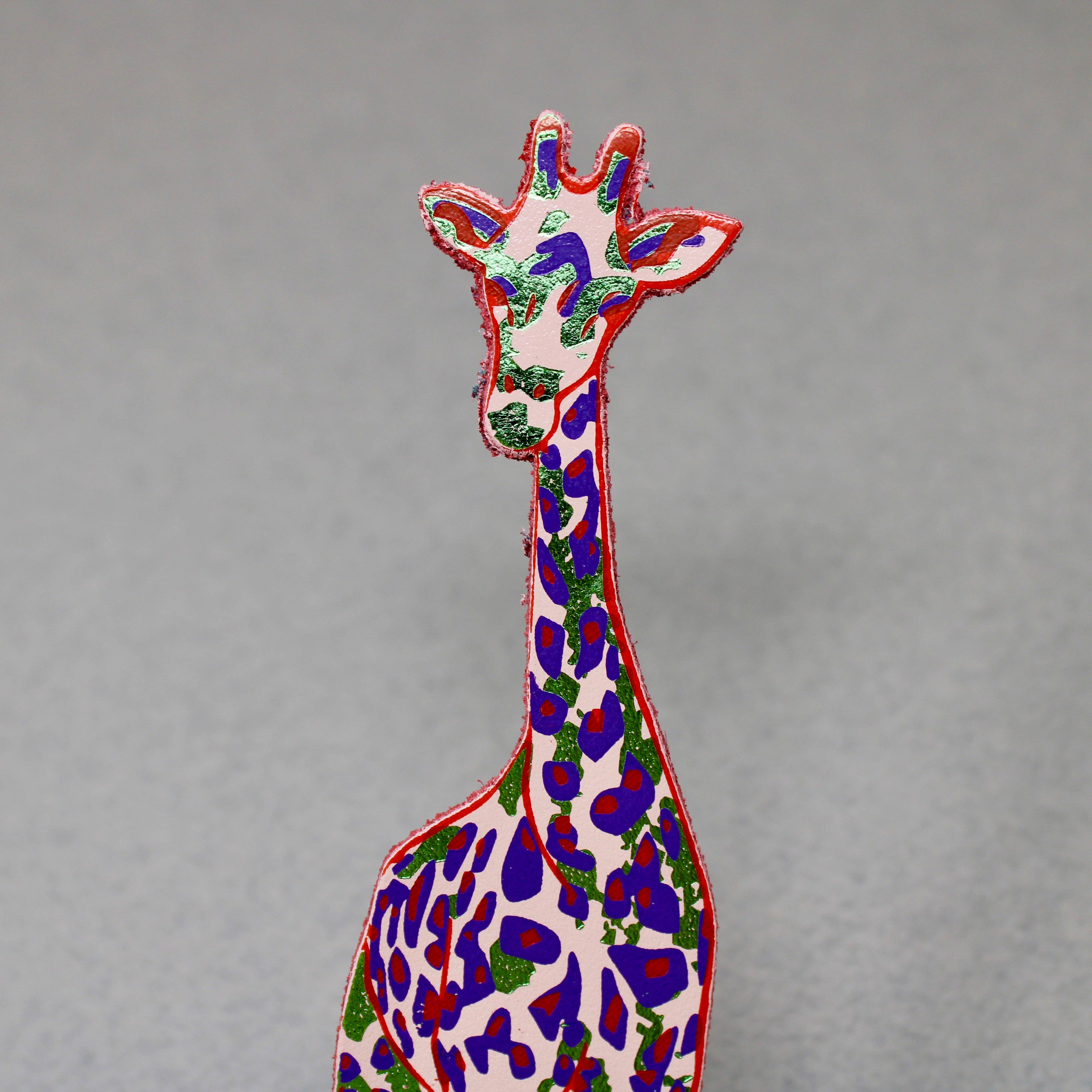 Favorite Story Ark Colour Design Yellow Giraffe Bookmark