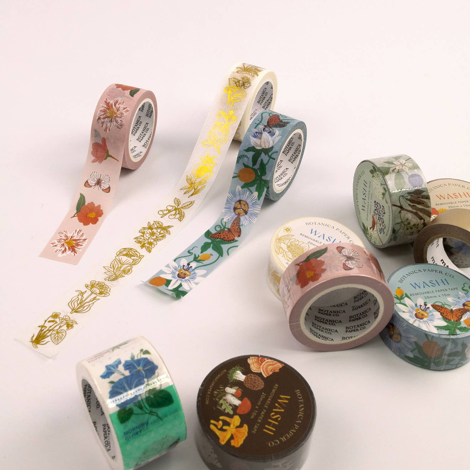 Favorite Story Botanica Paper Co. GOLDEN BOTANICALS |  WASHI TAPE