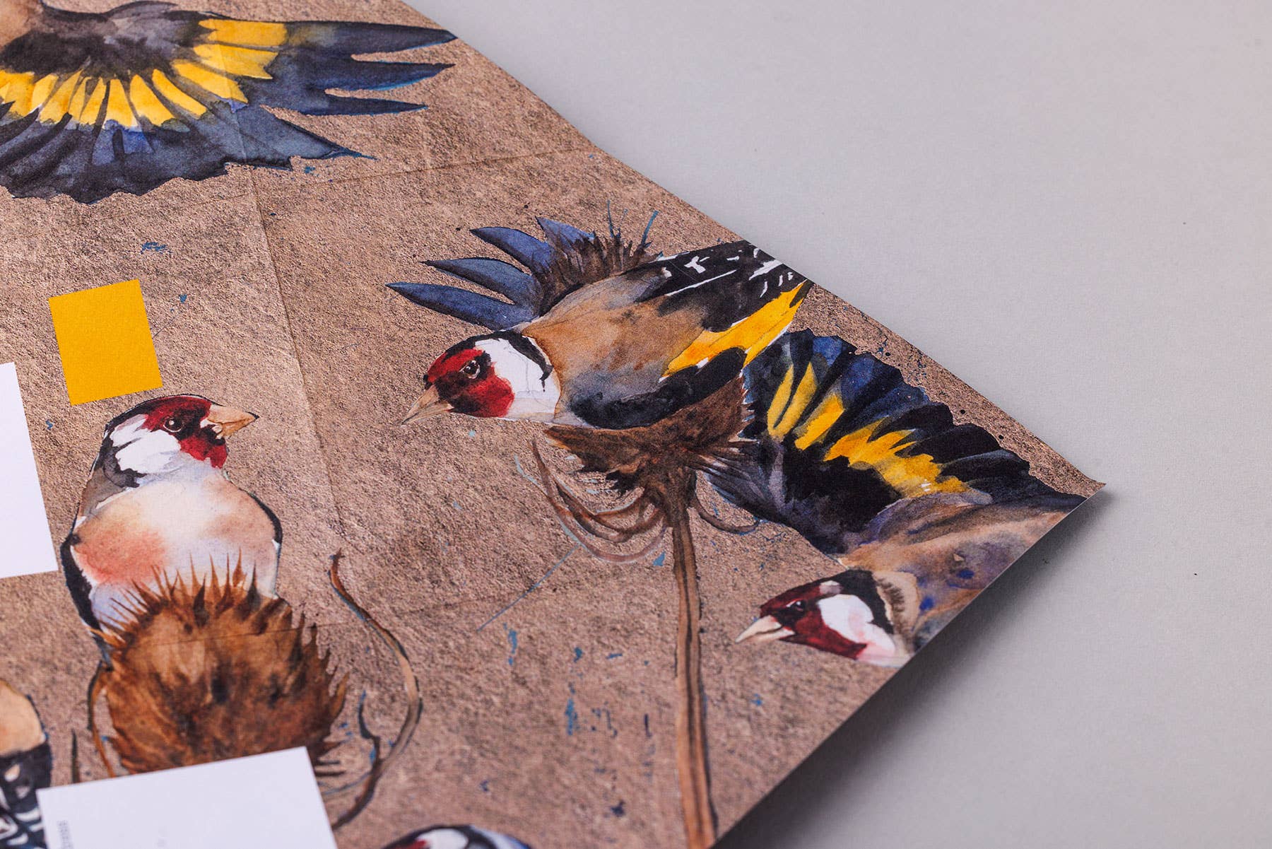 Favorite Story pigeonposted Golden Flight Pigeon, Folding Letter Set – Pack of 6 Letters