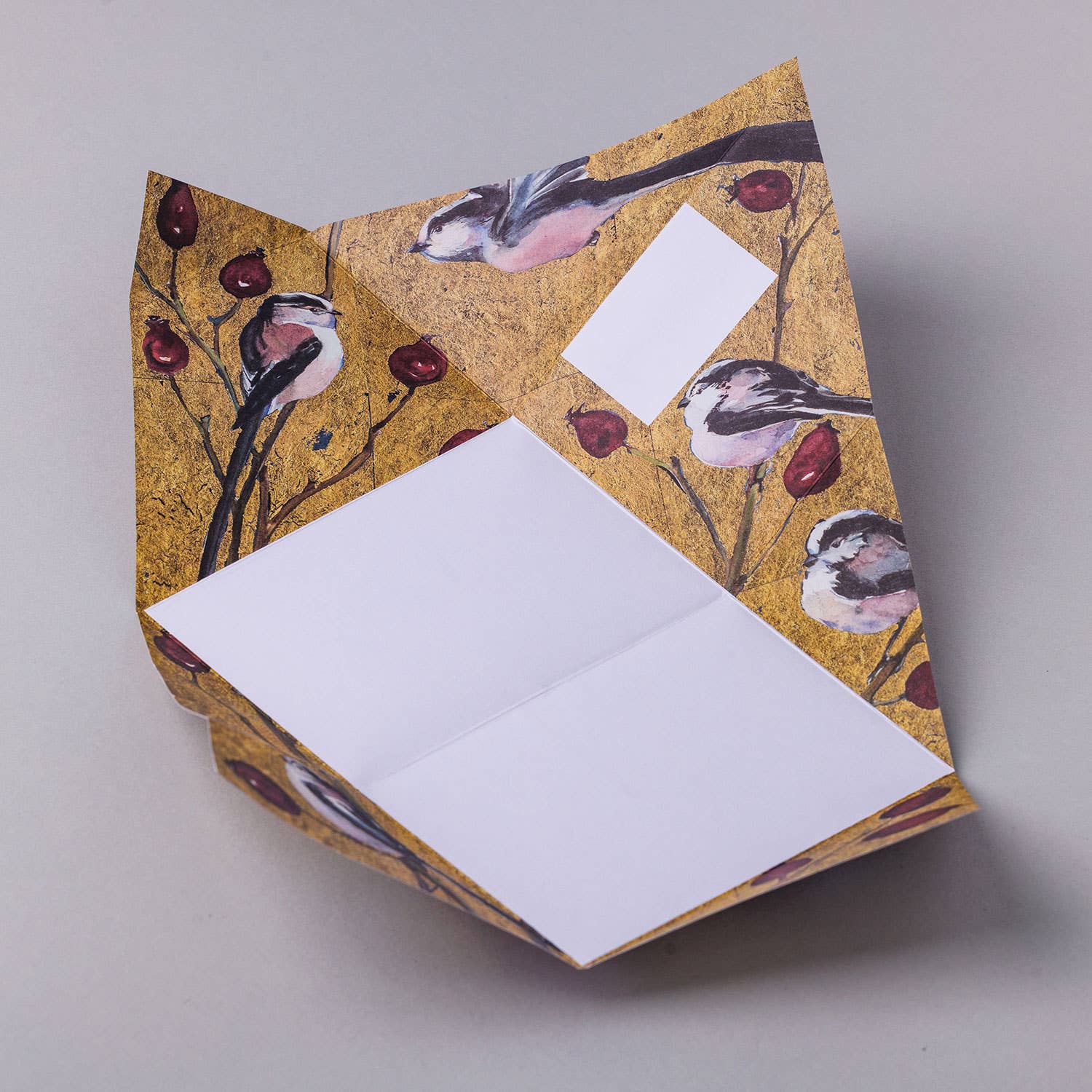 Favorite Story pigeonposted Golden Flight Pigeon, Folding Letter Set – Pack of 6 Letters