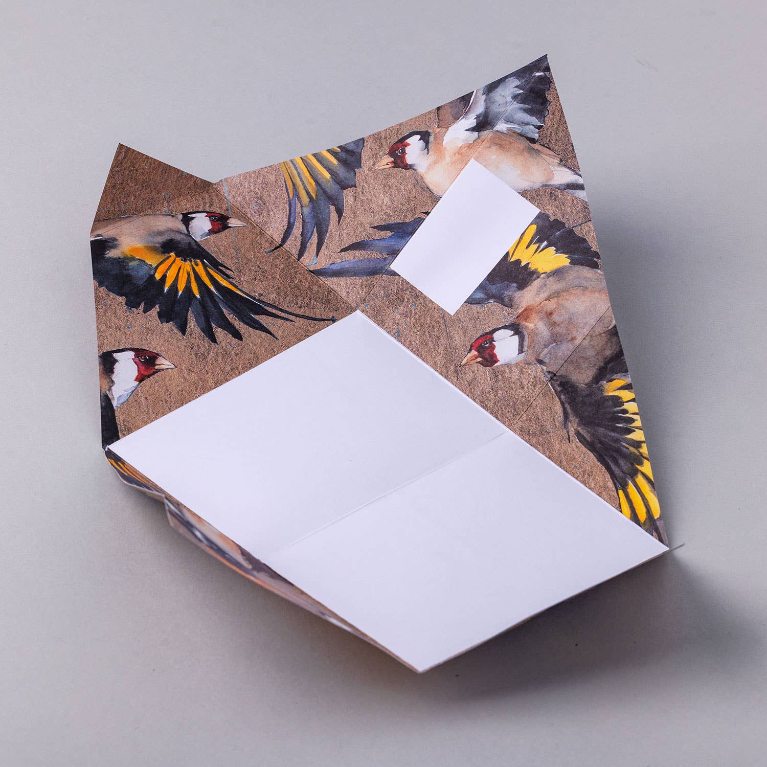 Favorite Story pigeonposted Golden Flight Pigeon, Folding Letter Set – Pack of 6 Letters