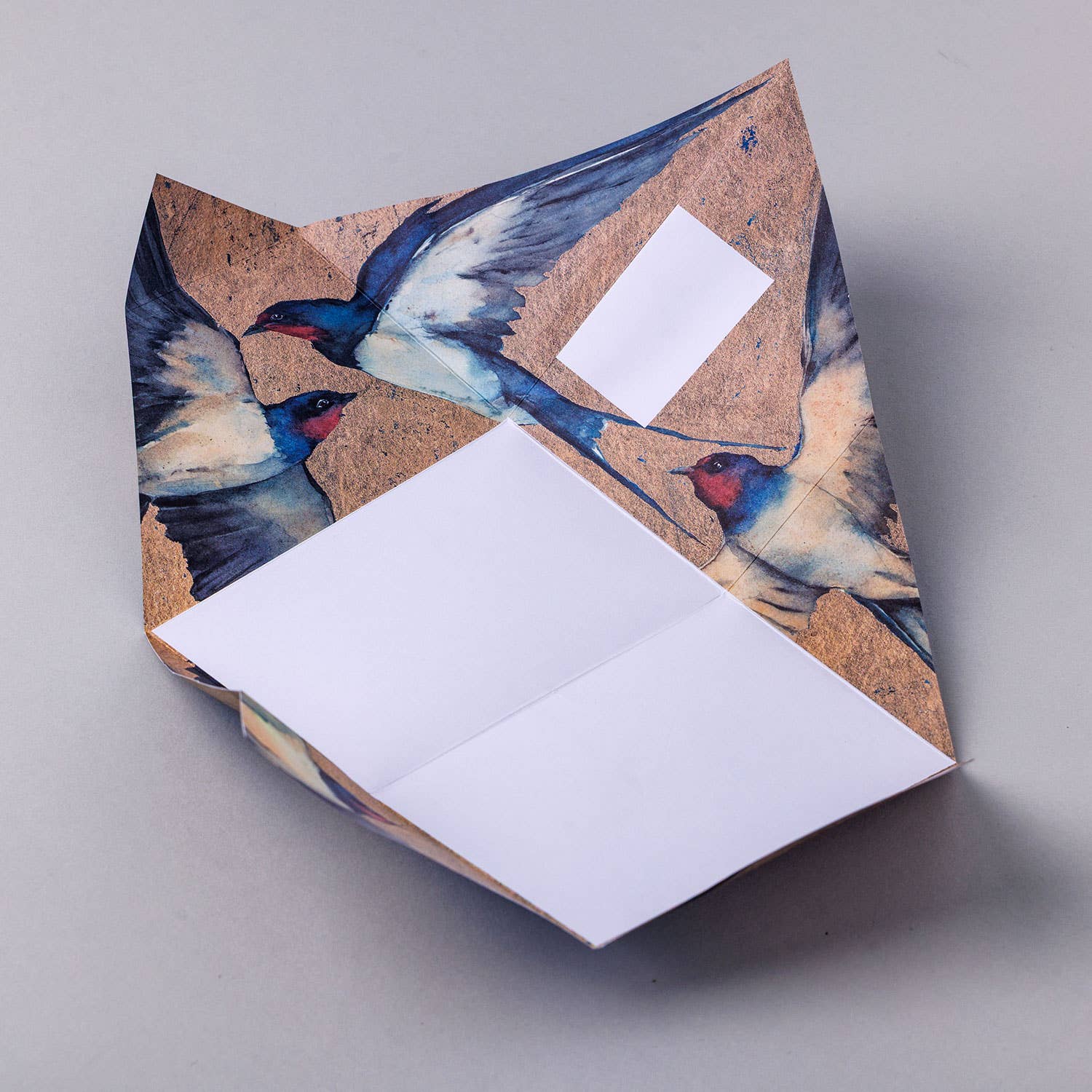 Favorite Story pigeonposted Golden Flight Pigeon, Folding Letter Set – Pack of 6 Letters
