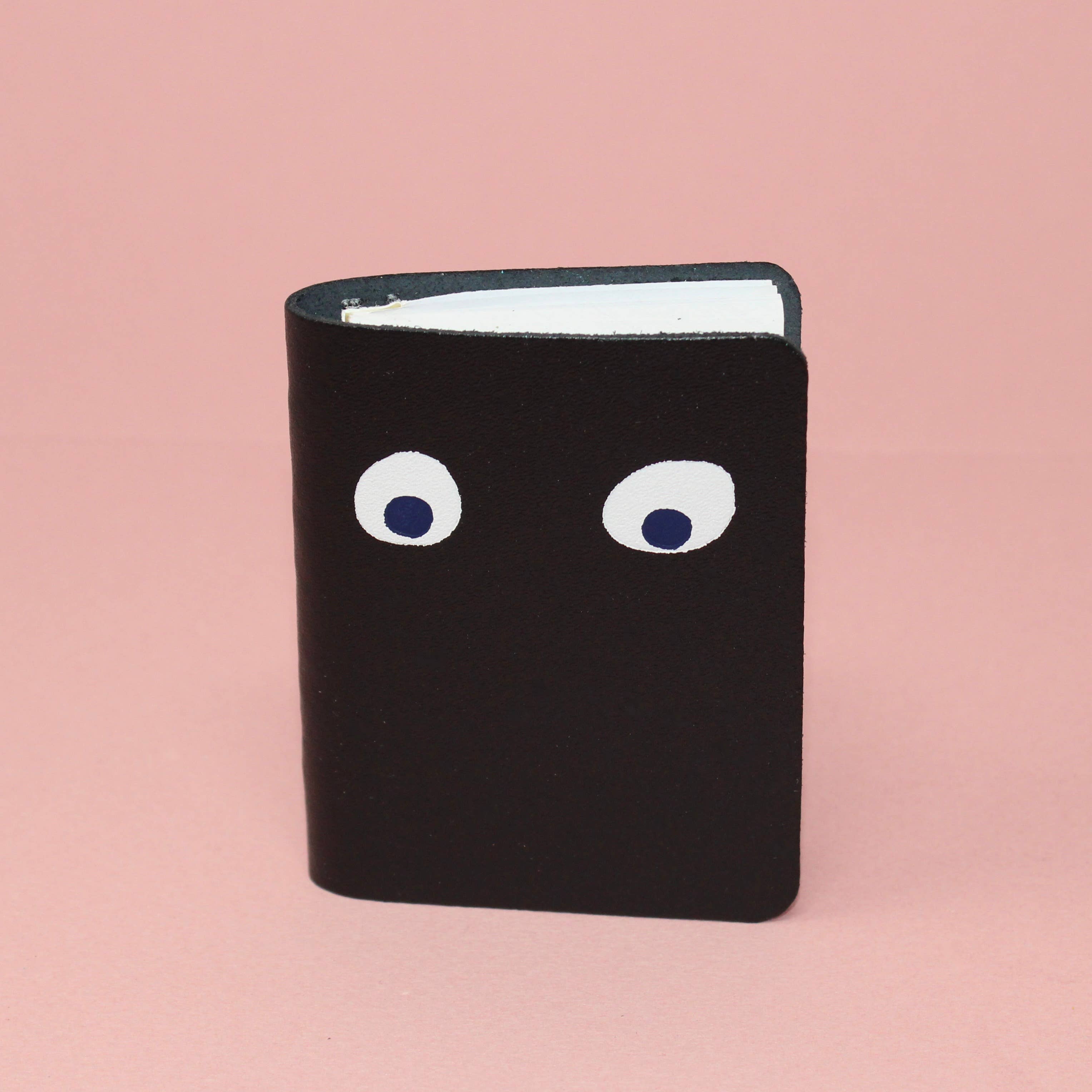 Favorite Story Ark Colour Design Googly Eye Mini Leather Notebook