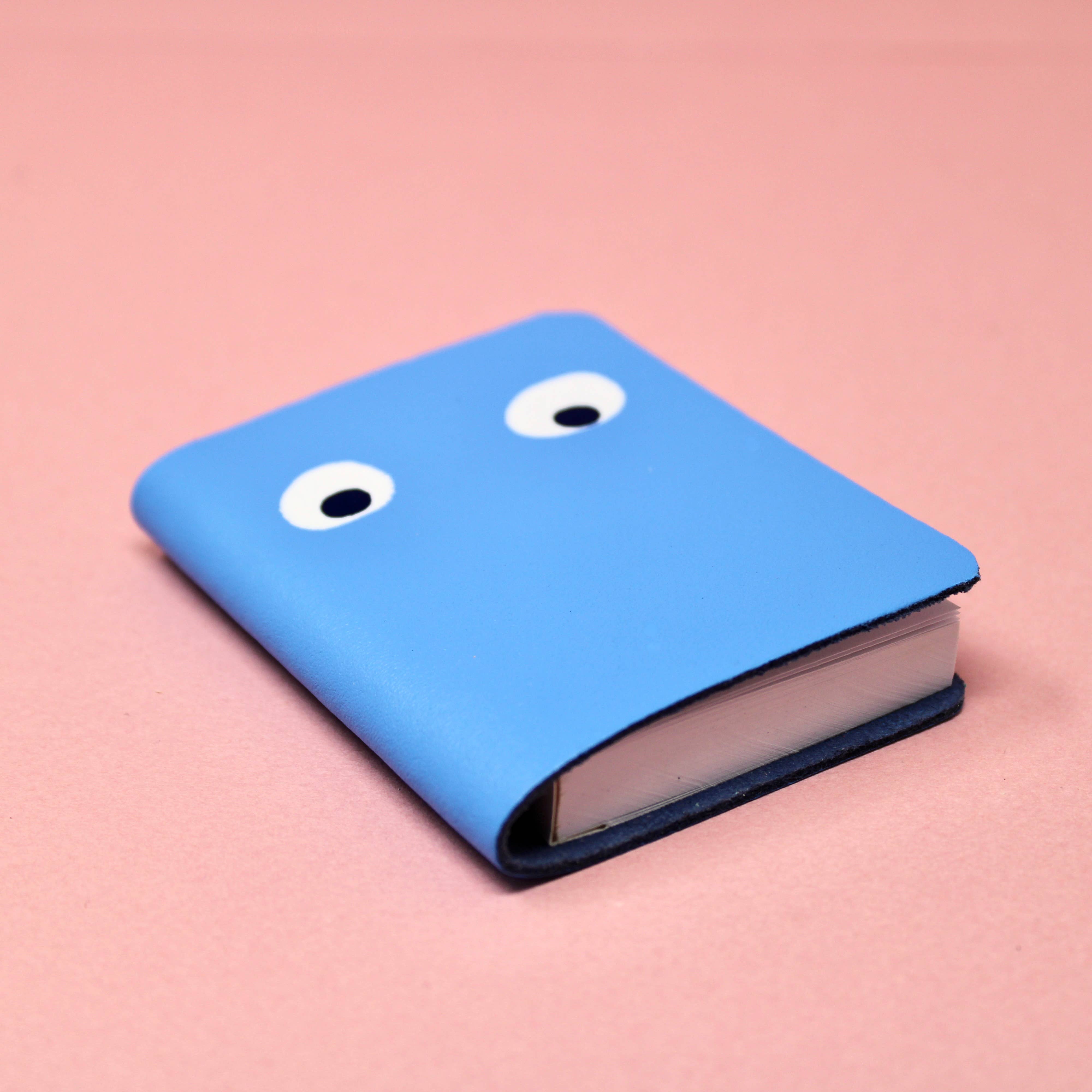 Favorite Story Ark Colour Design Googly Eye Mini Leather Notebook