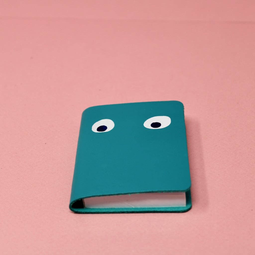 Favorite Story Ark Colour Design Googly Eye Mini Leather Notebook