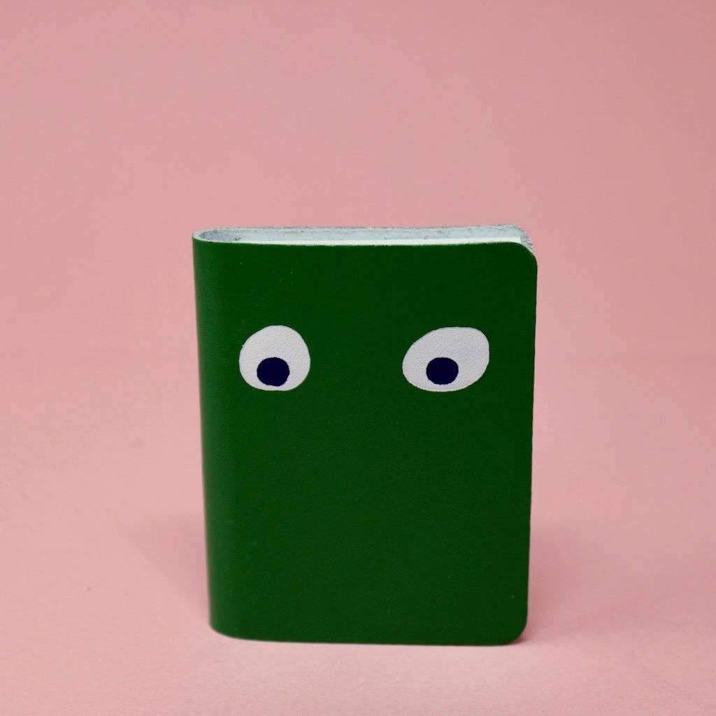 Favorite Story Ark Colour Design Googly Eye Mini Leather Notebook