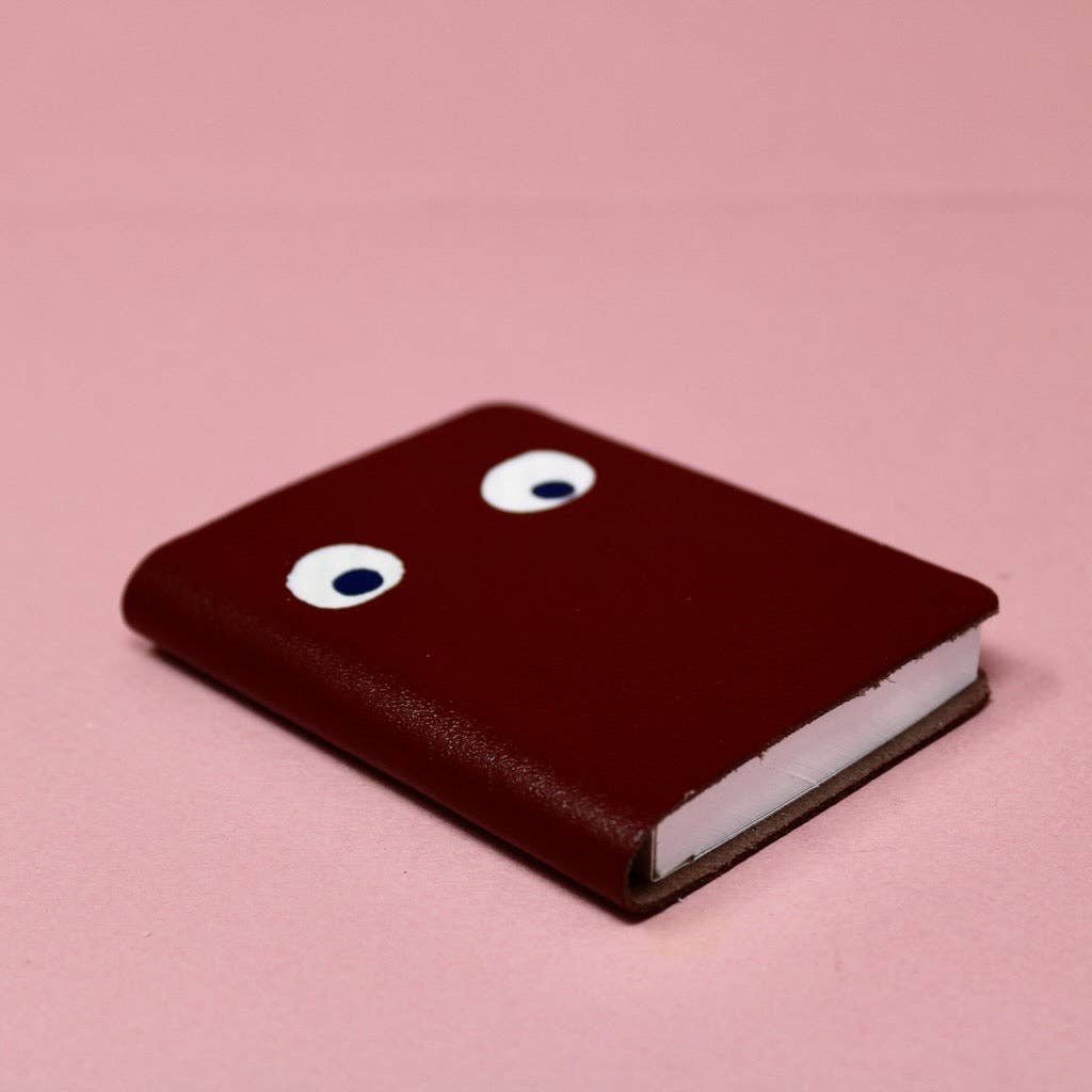Favorite Story Ark Colour Design Googly Eye Mini Leather Notebook