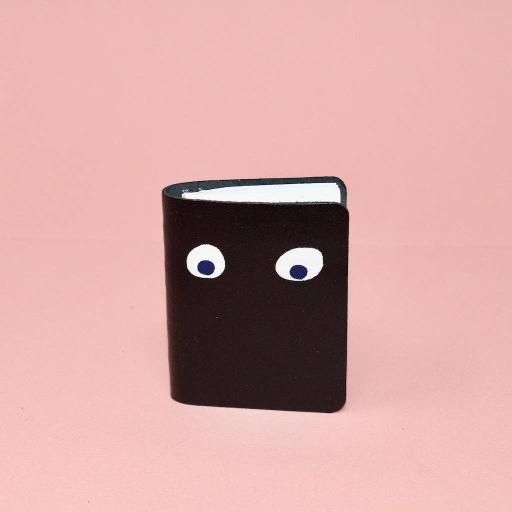 Favorite Story Ark Colour Design Googly Eye Mini Leather Notebook