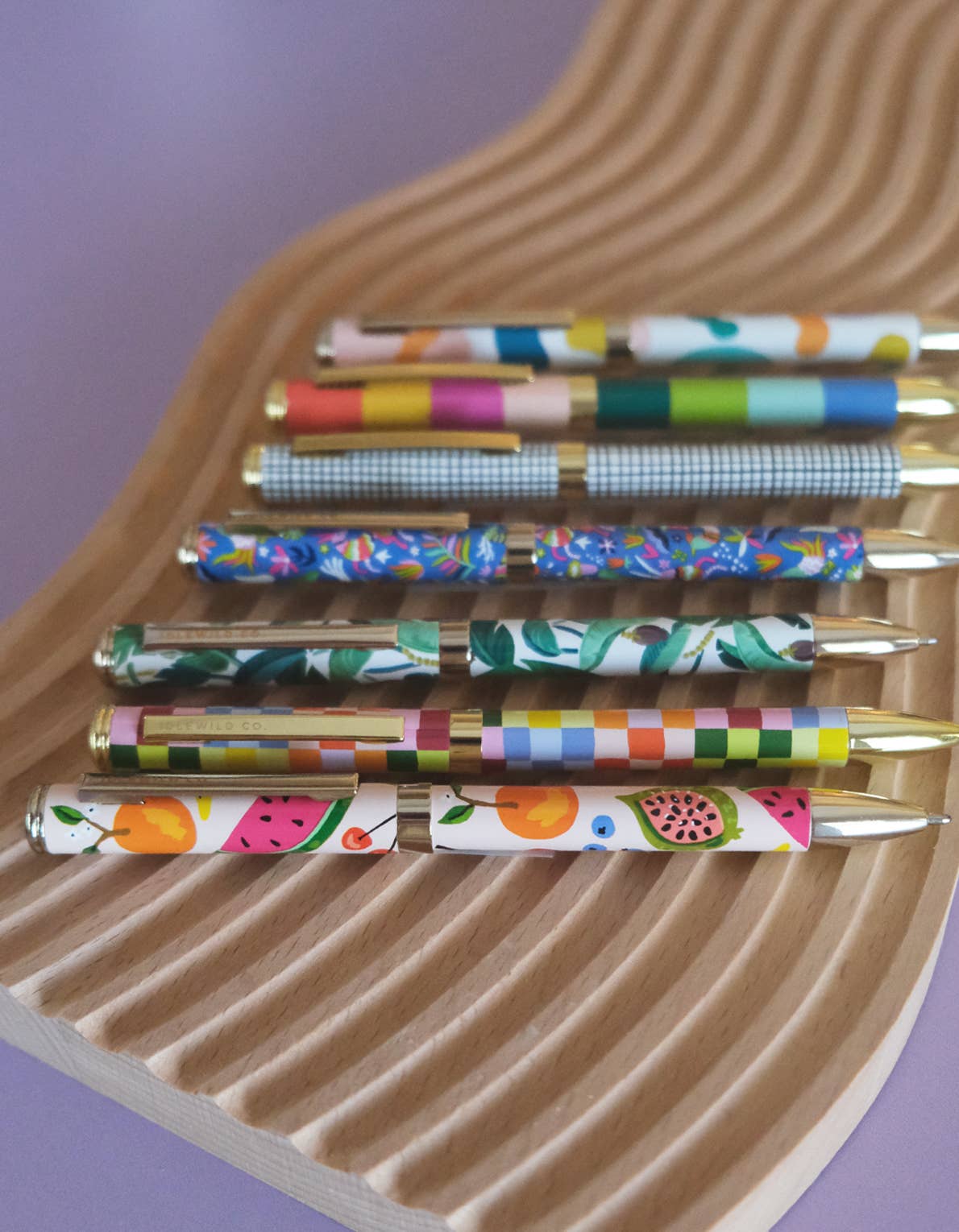 Favorite Story Idlewild Co. Grid Ballpoint Luxe Pen