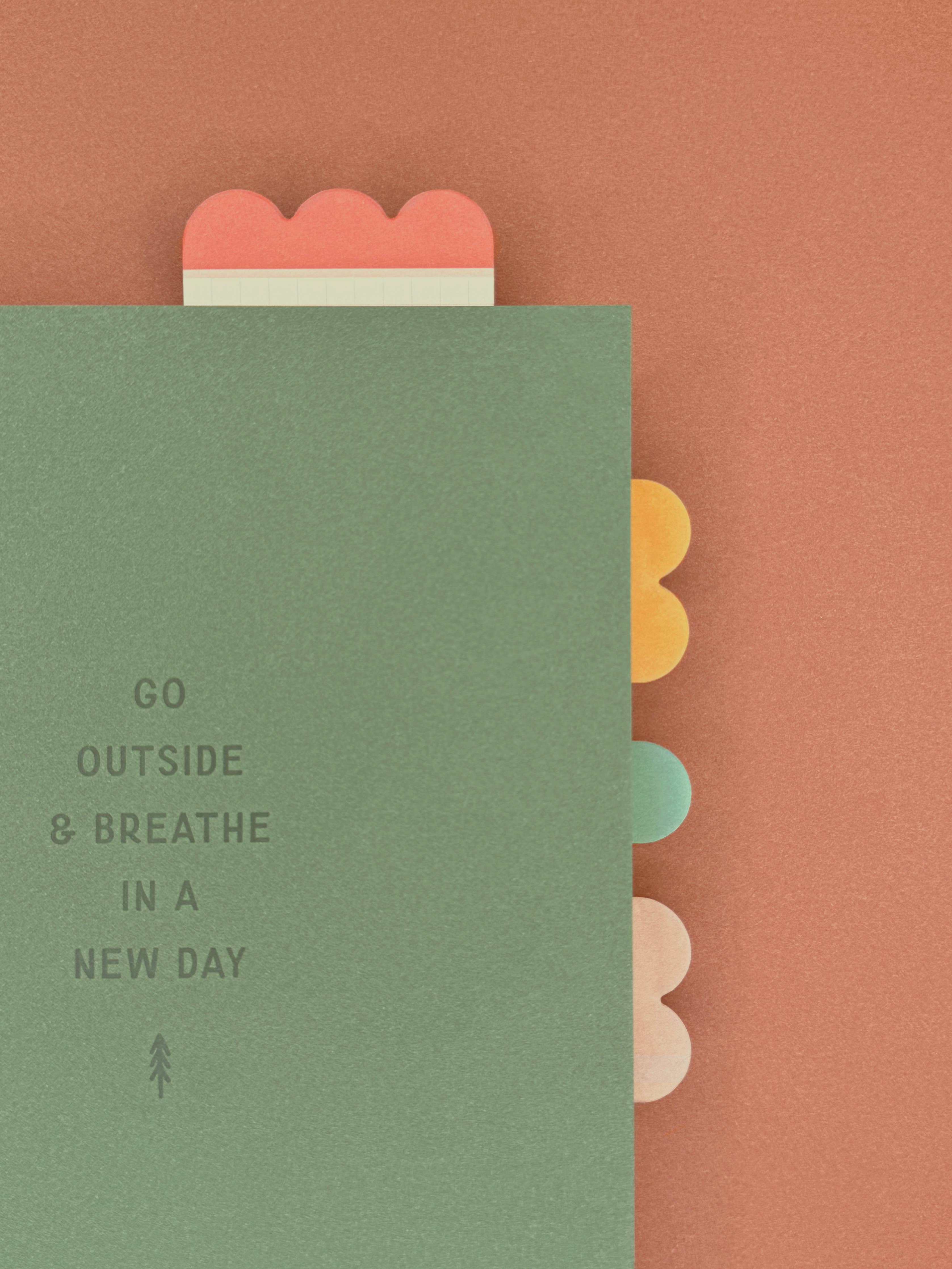 Favorite Story Ruff House Print Shop Grid Sticky Note Set - Page Flags and Tabs