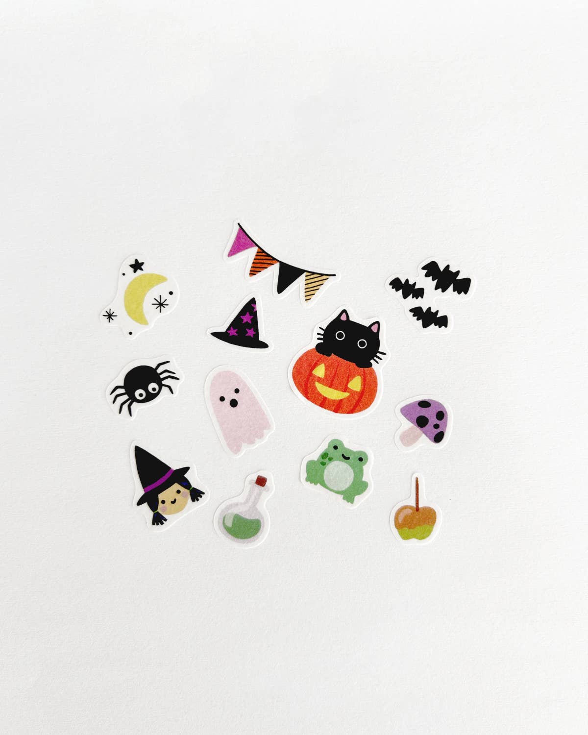 Favorite Story Girl of All Work Halloween Jumble Washi Stickers