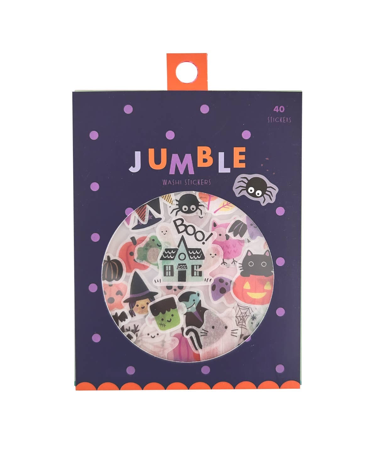 Favorite Story Girl of All Work Halloween Jumble Washi Stickers
