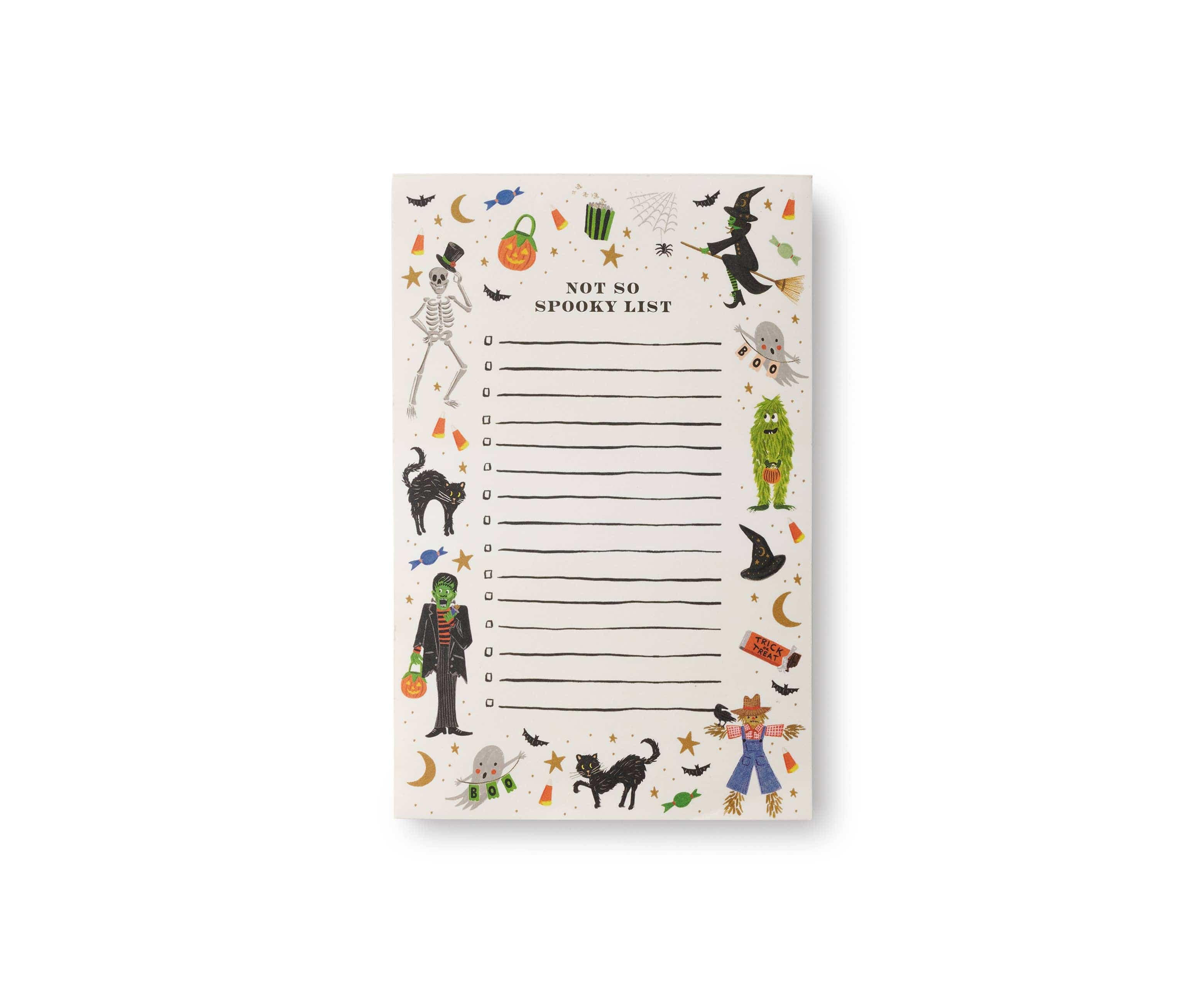 Favorite Story Rifle Paper Co. Halloween Parade Notepad