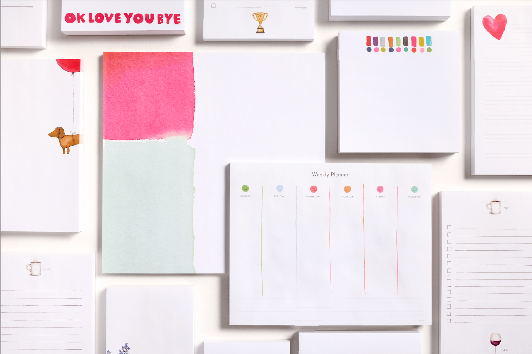 Favorite Story E. Frances Paper Happy Dots Market Notepad