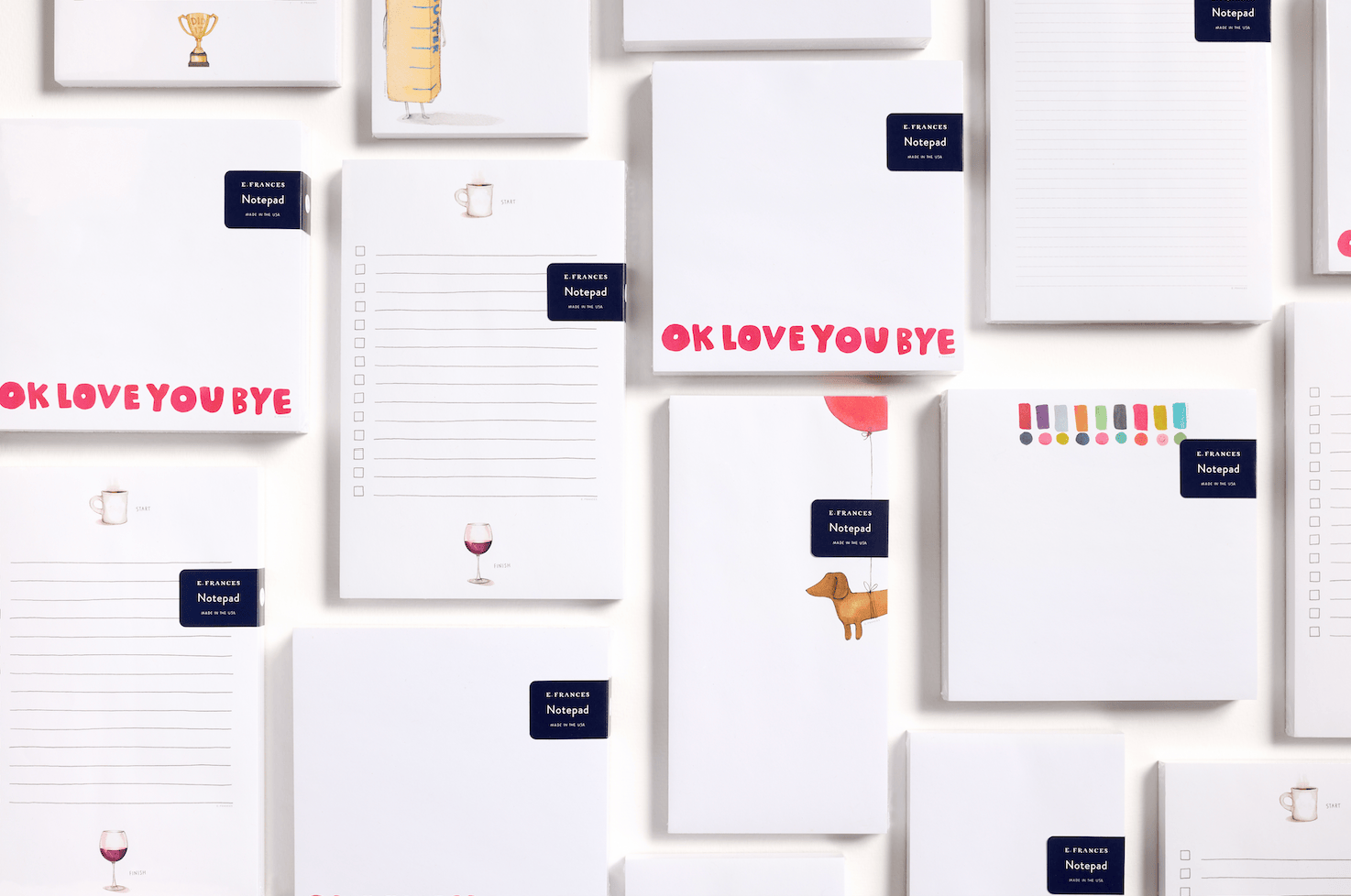 Favorite Story E. Frances Paper Happy Dots Market Notepad