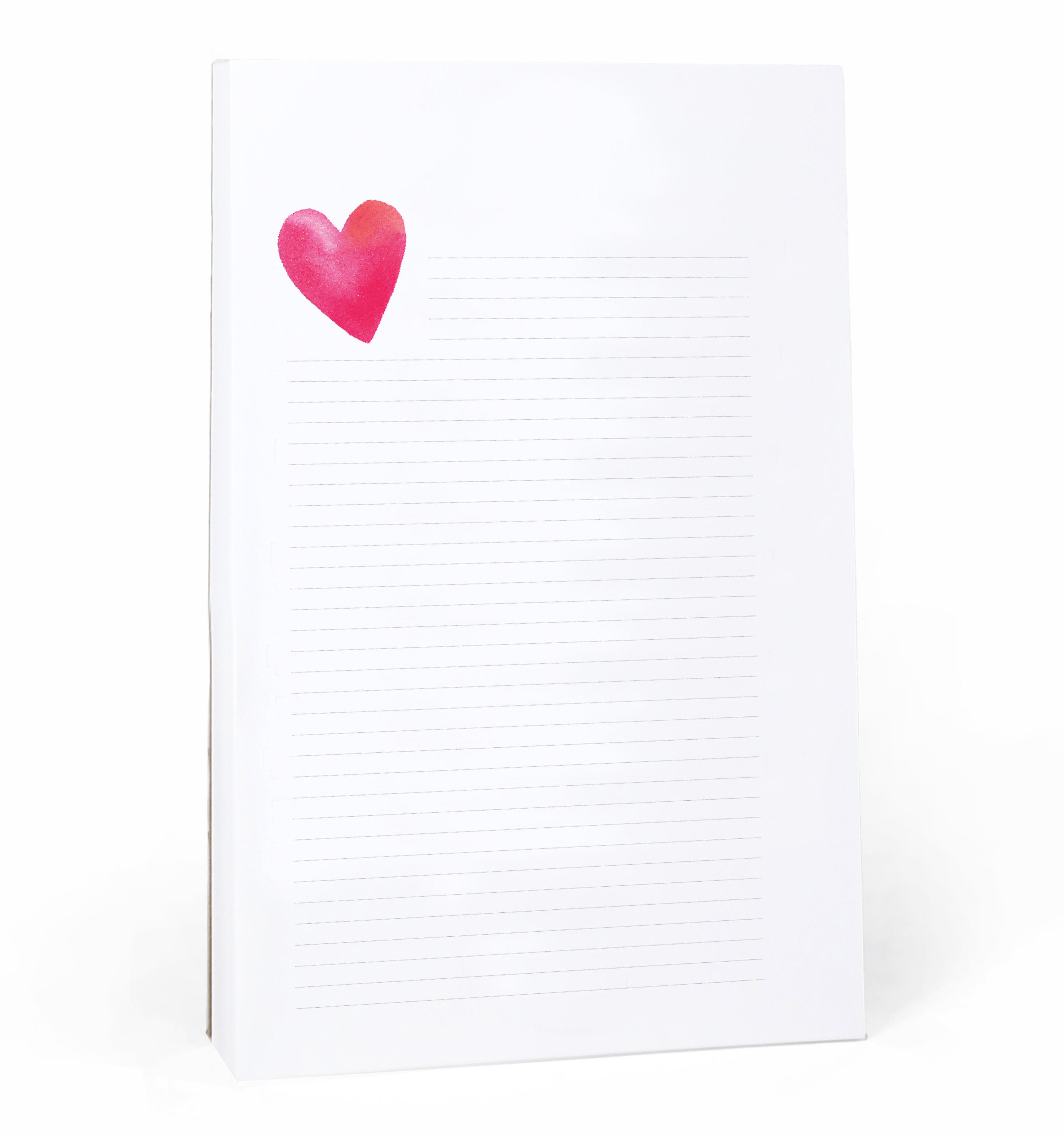Favorite Story E. Frances Paper Heart Lined Notepad