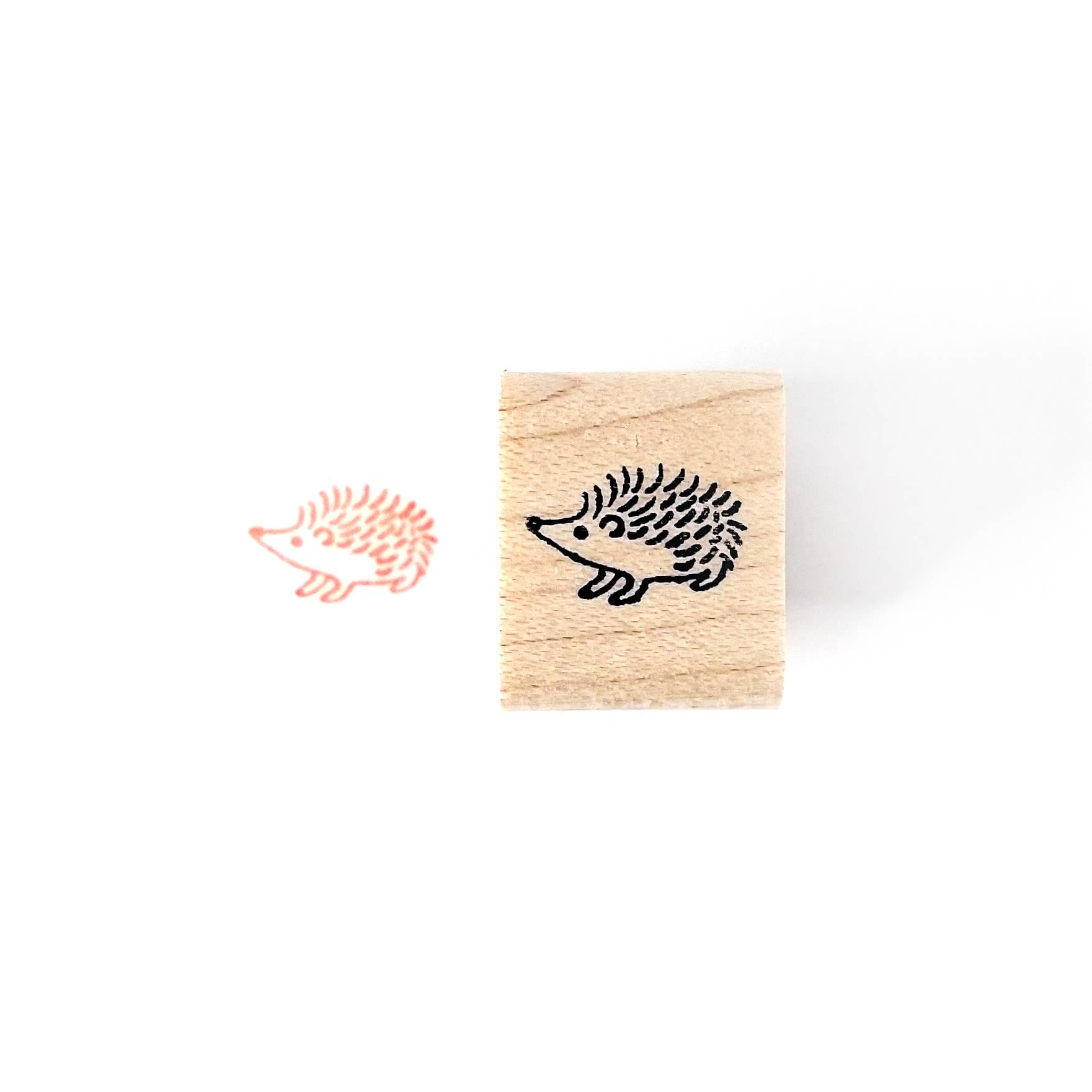 Favorite Story Peppercorn Paper Hedgehog Mini Stamp