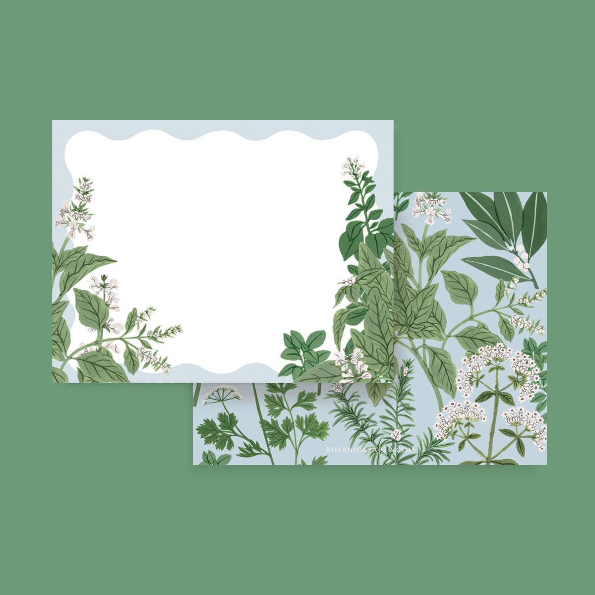 Favorite Story Botanica Paper Co. HERB GARDEN Notecards | Set of 4