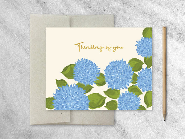 Favorite Story Encouragement Card Hydrangeas