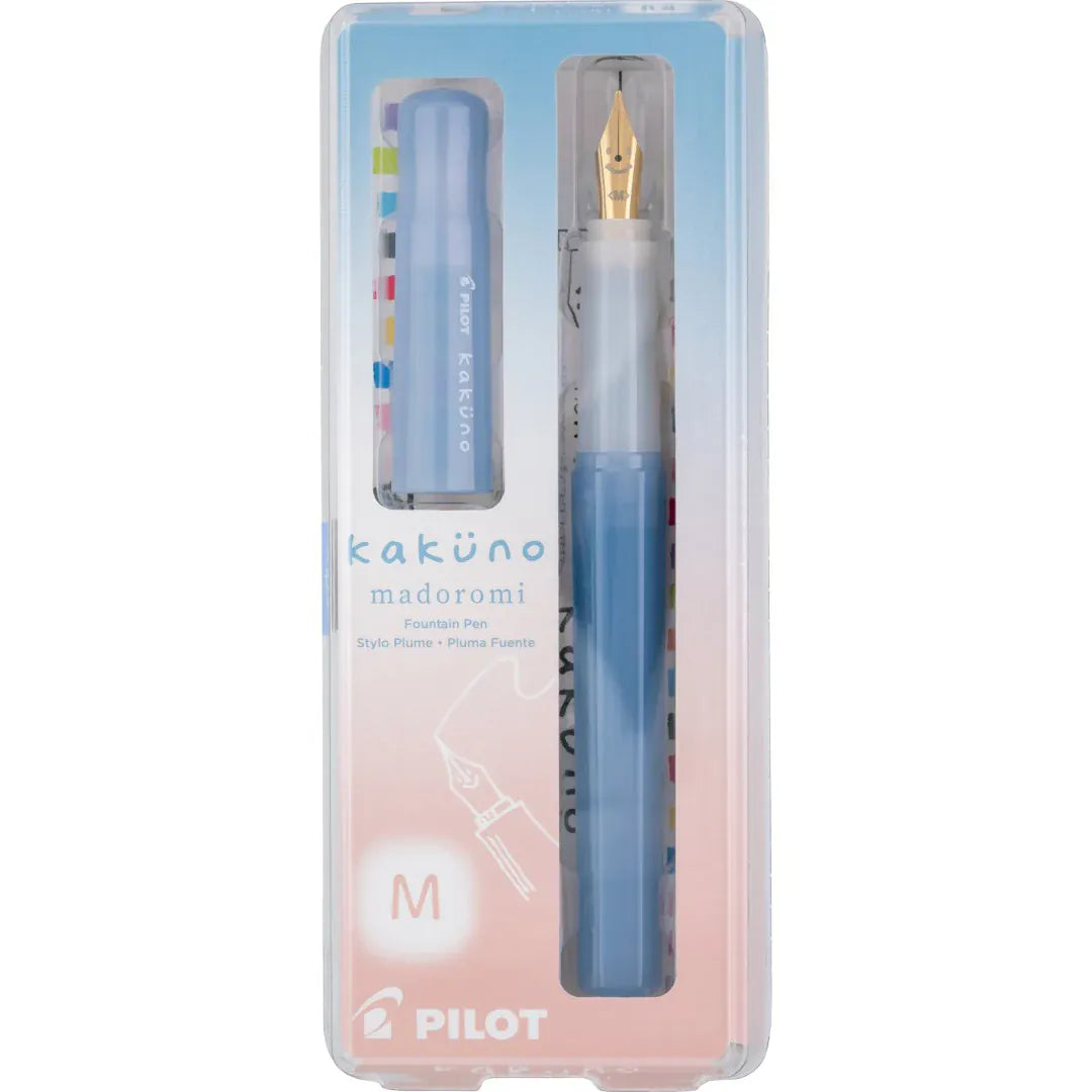 Favorite Story Fountain Pen Pilot Twilight Periwinkle KAKUNO FOUNTAIN PEN, MADOROMI Transluscent
