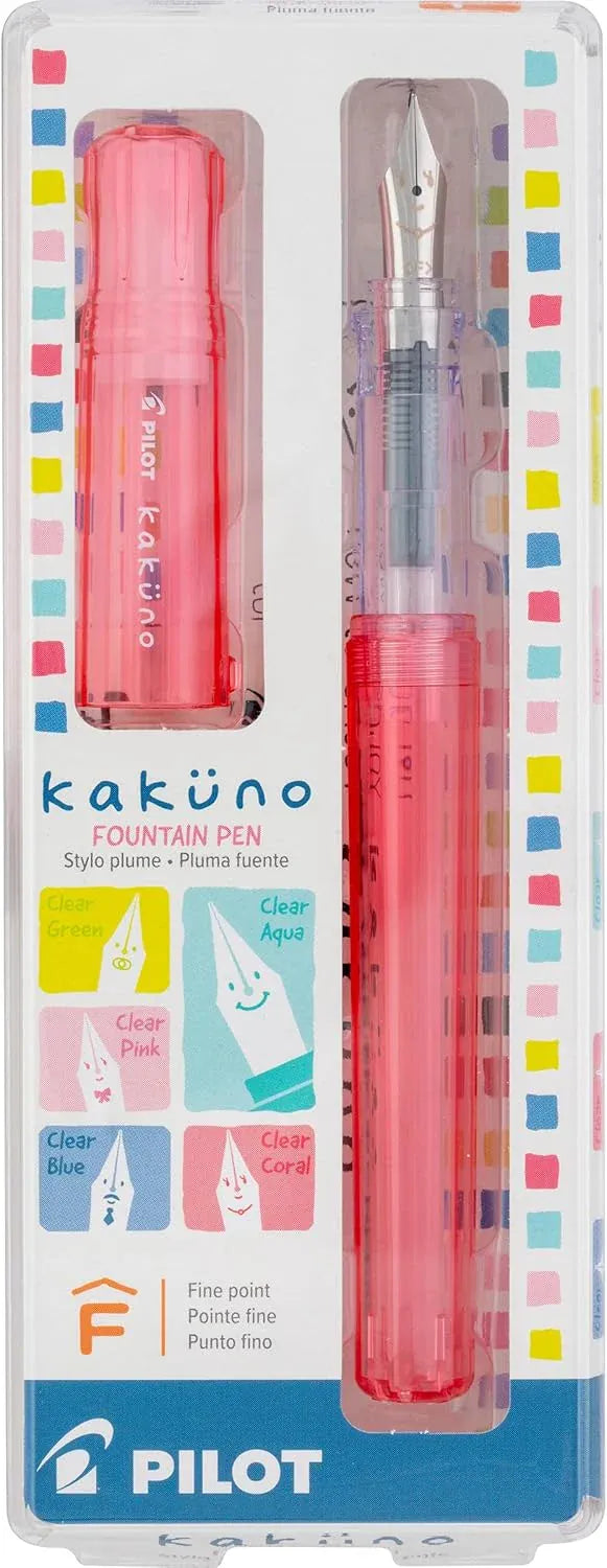 Favorite Story Fountain Pen Pilot Coral / Fine Kakuno Fountain Pen