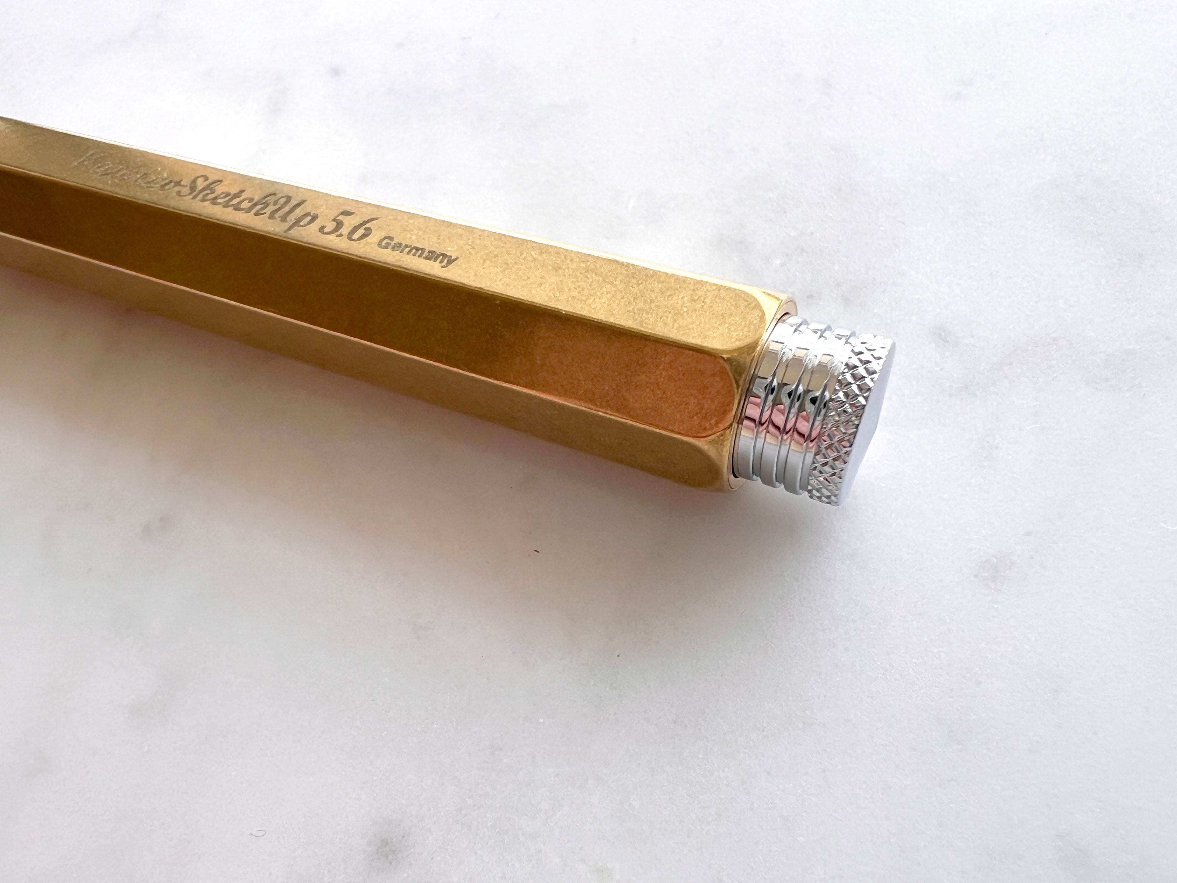 Favorite Story Pencil Kaweco Kaweco Sketch Up Clutch Pencil, Brass