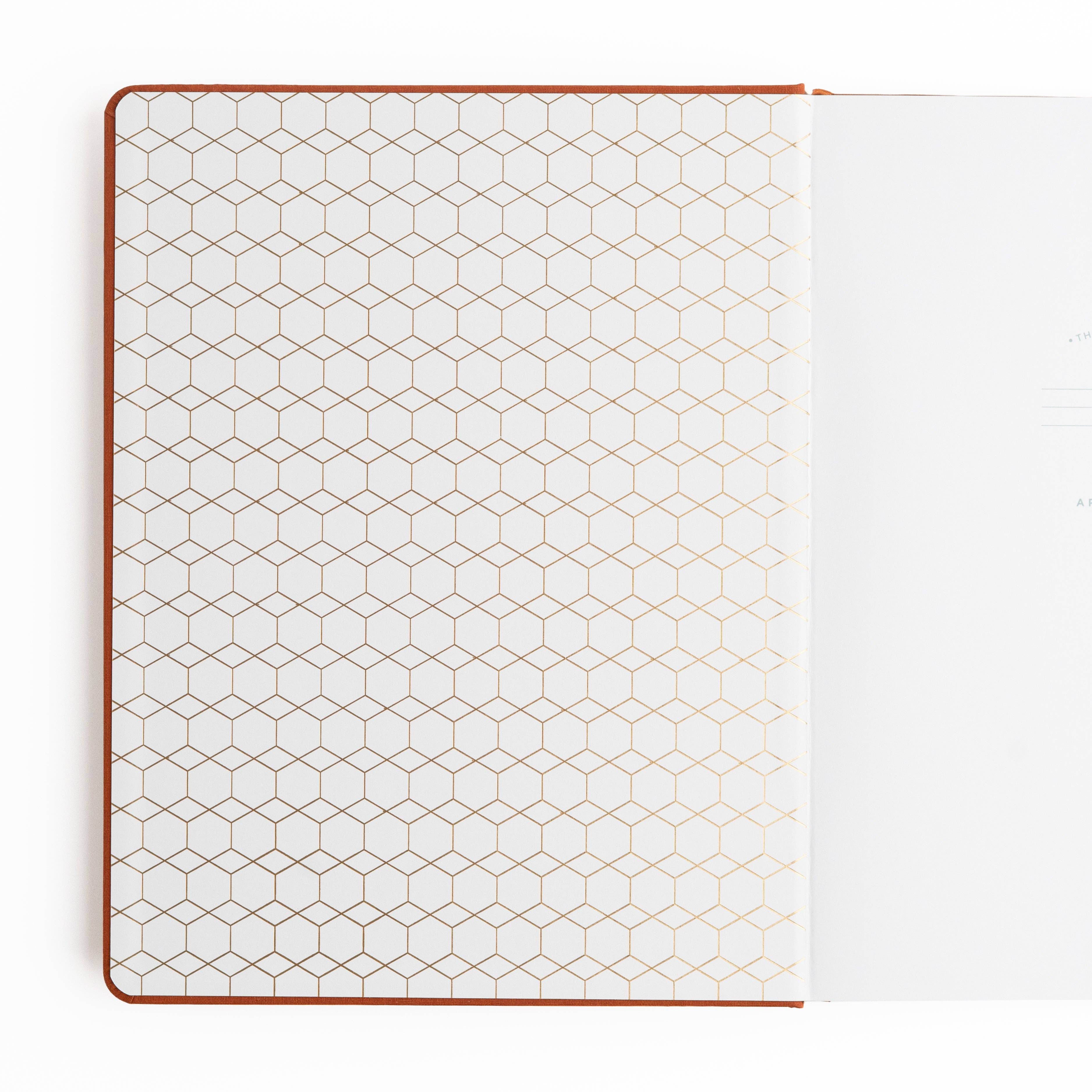 Favorite Story Archer and Olive PS: 112 Pages / Dot Grid Keeper of the Bees in Rust