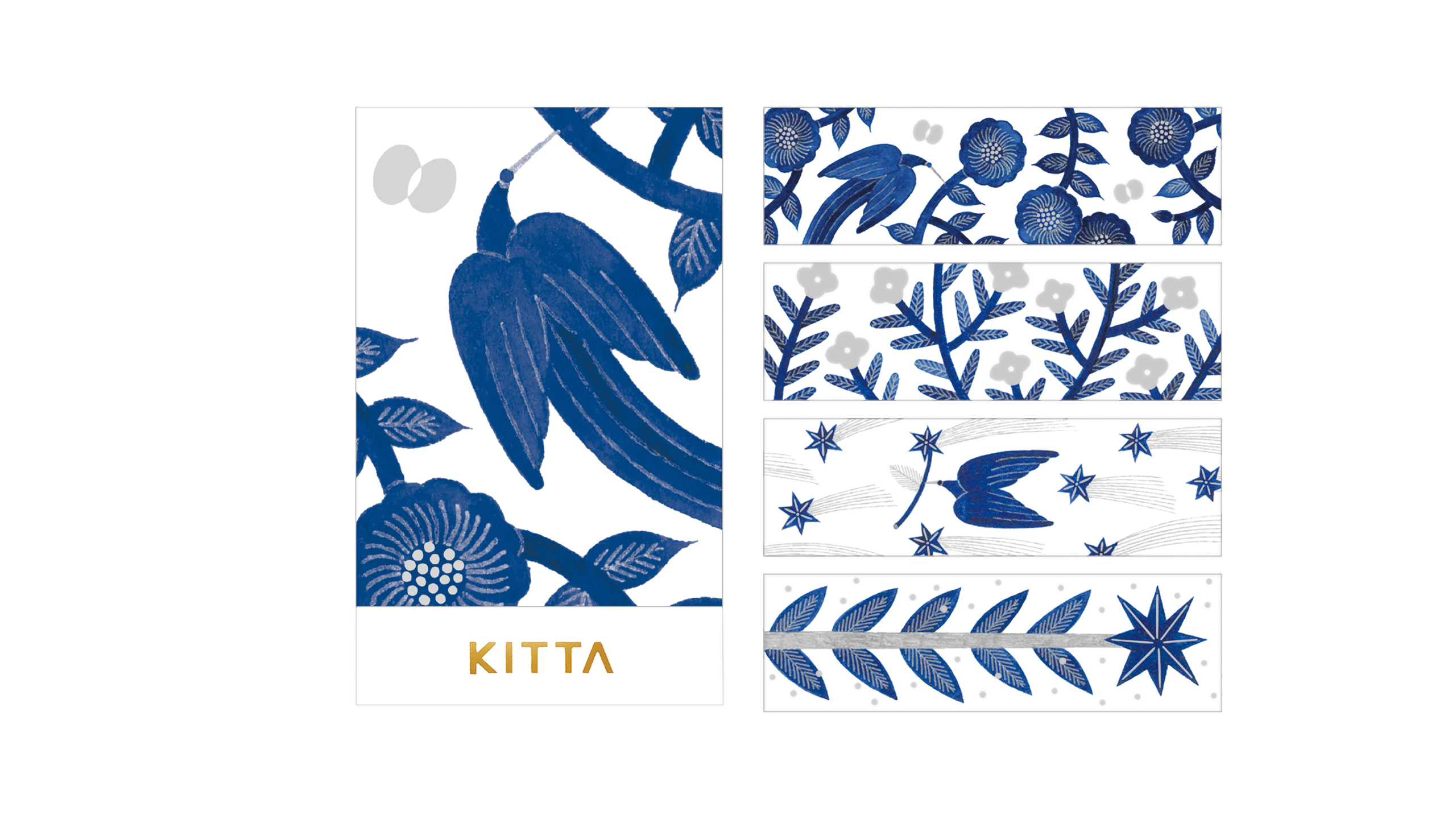 Favorite Story HITOTOKI by KING JIM Shine KITTA Portable Washi Decorative Tape -Basic-