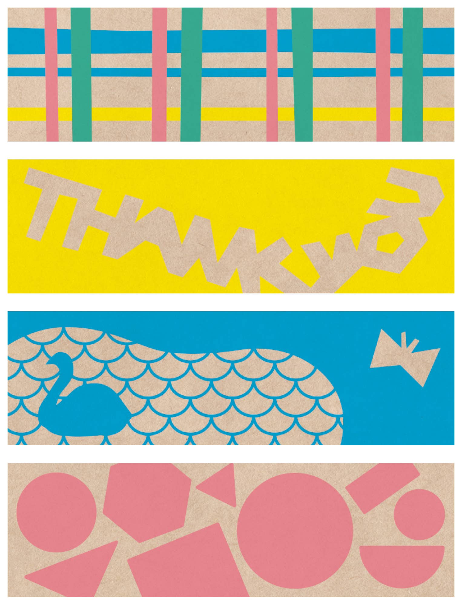 Favorite Story HITOTOKI by KING JIM -Craft- Paper cut KITTA Portable Washi Decorative Tape