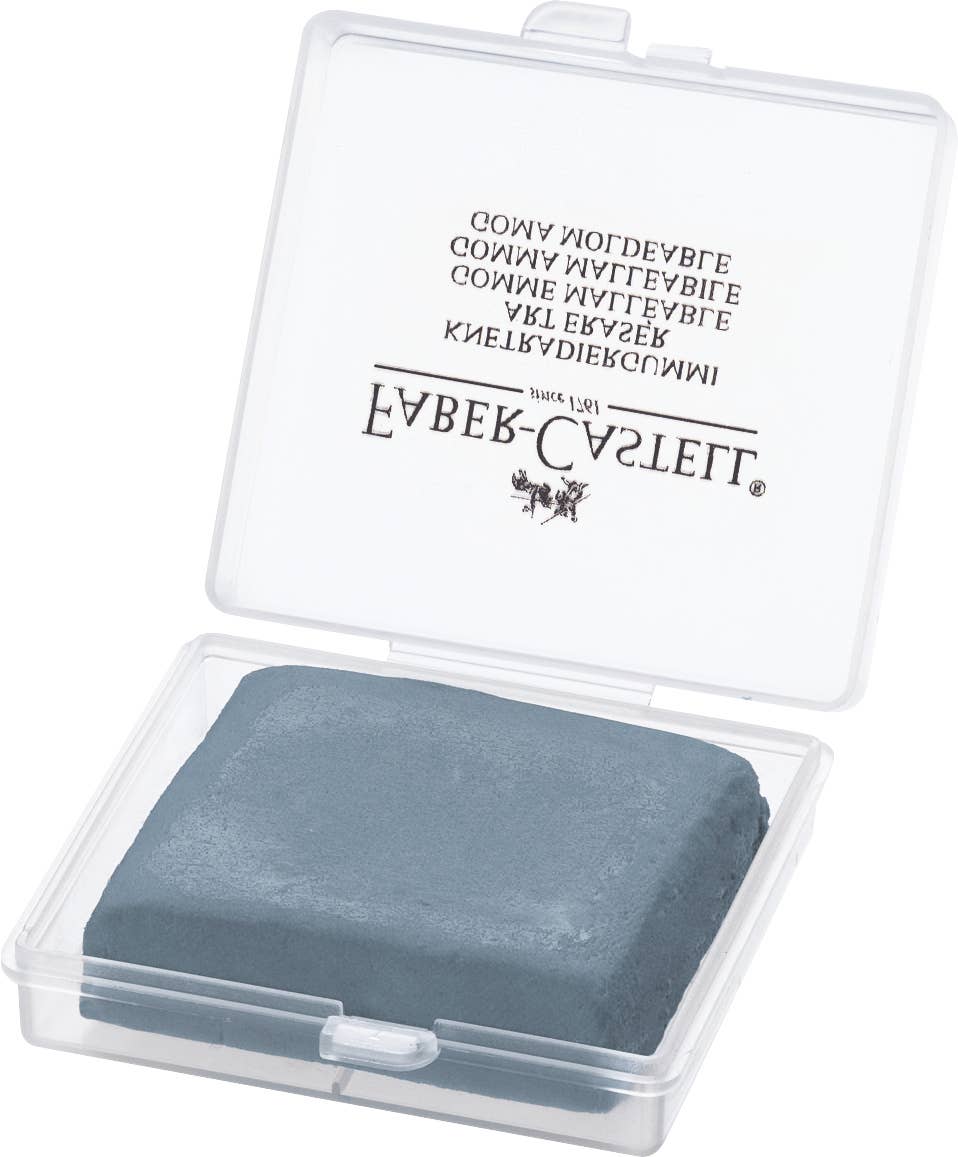 Favorite Story Faber-Castell / Creativity for Kids Kneadable Art Eraser, Grey - Box of 18