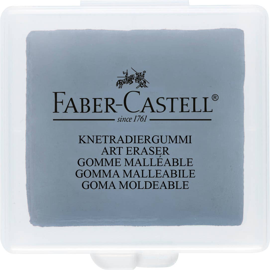 Favorite Story Faber-Castell / Creativity for Kids Kneadable Art Eraser, Grey - Box of 18