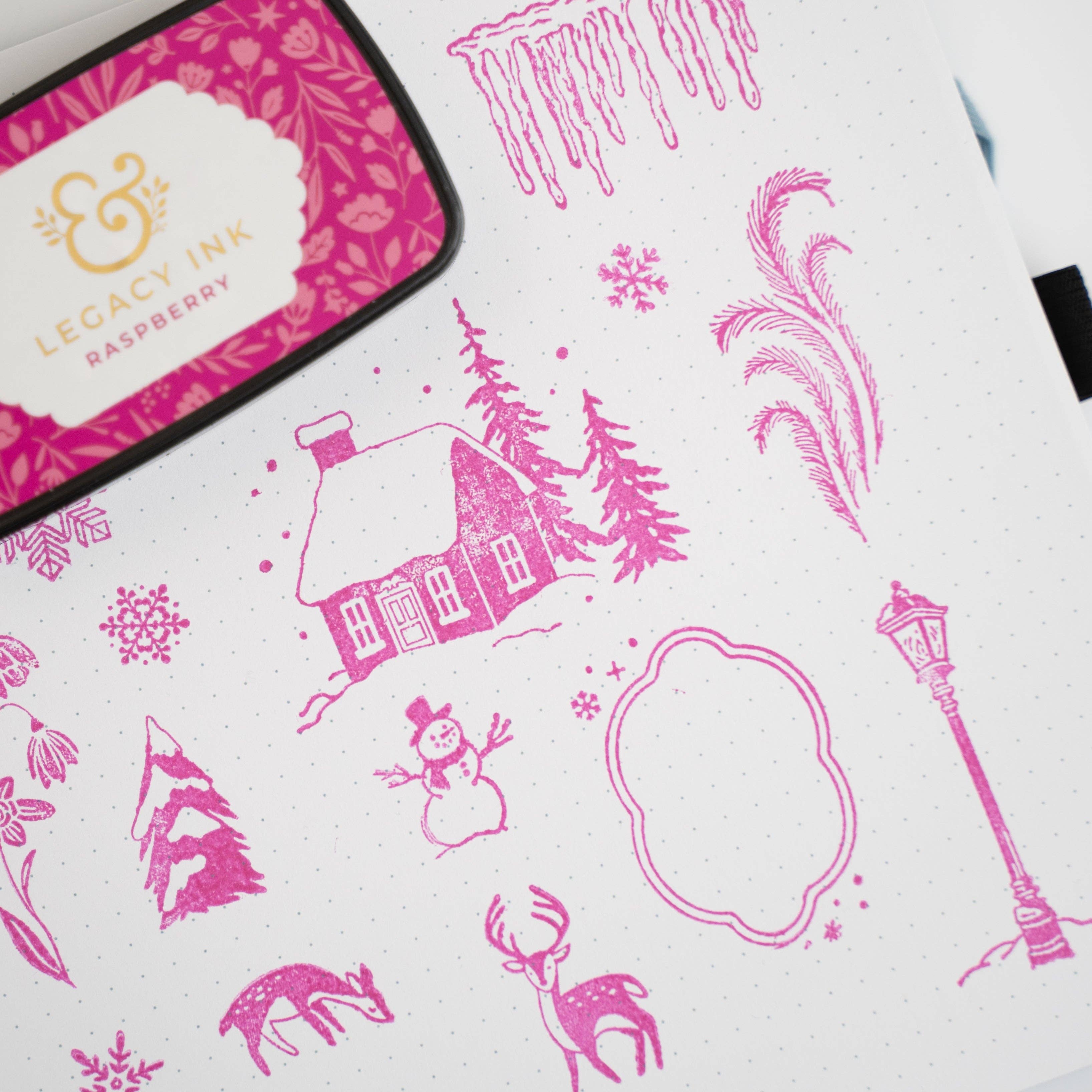 Favorite Story Archer and Olive Raspberry Legacy Ink Pad: Winter 2025