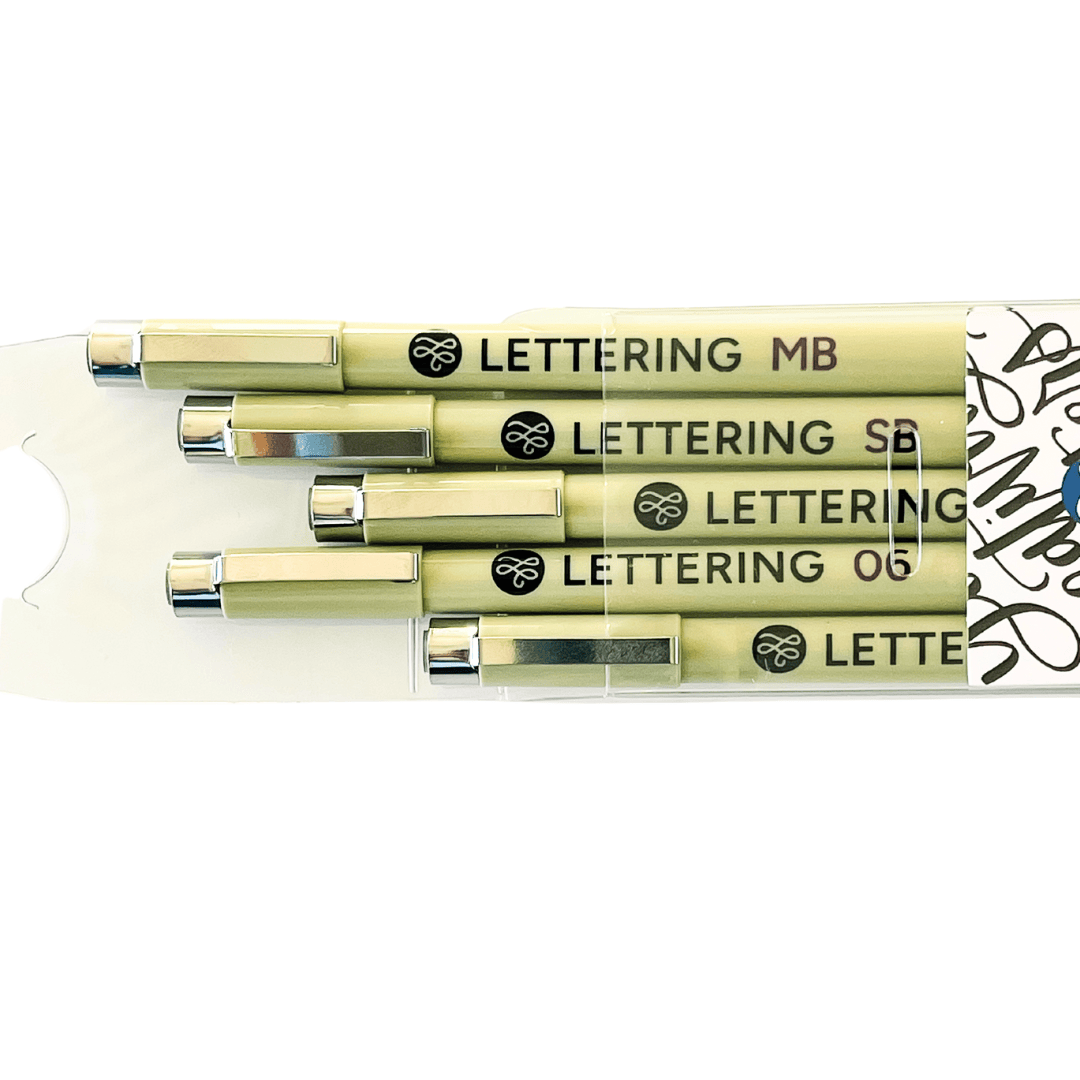 Favorite Story Hand Lettered Design Lettering Pen Starter Set