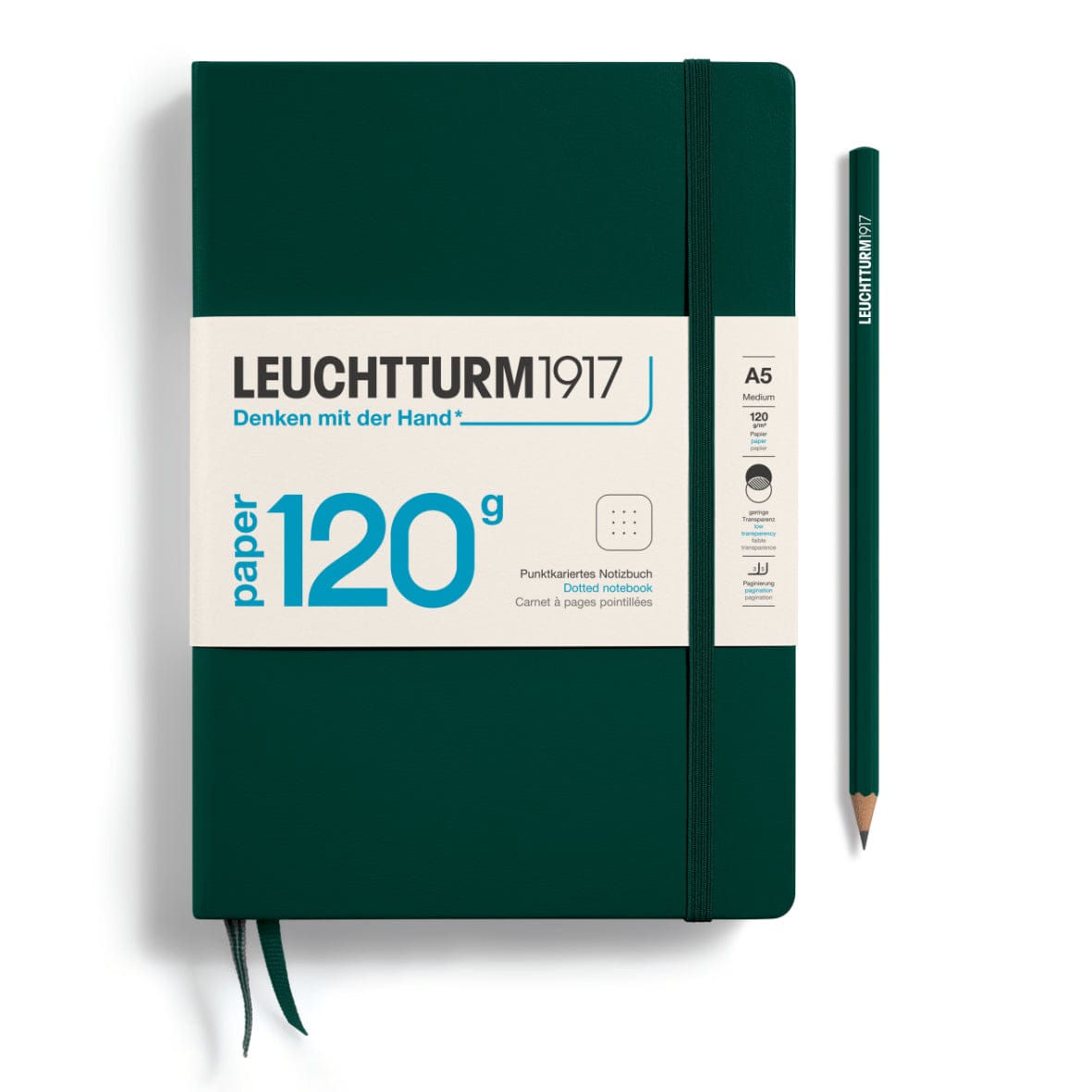 Favorite Story LEUCHTTURM1917 Dotted / forrest / Hardcover Leuchtturm 120G Edition