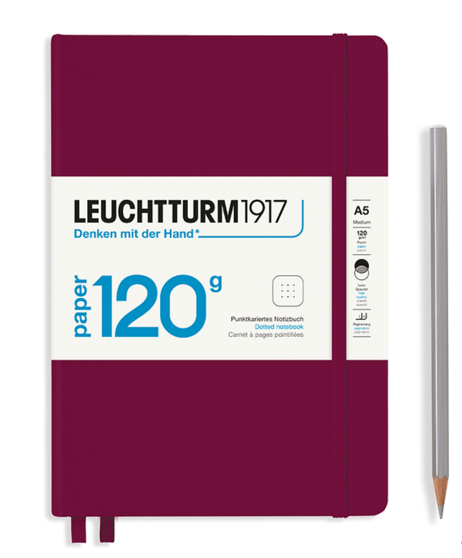 Favorite Story LEUCHTTURM1917 Dotted / Port Red / Hardcover Leuchtturm 120G Edition