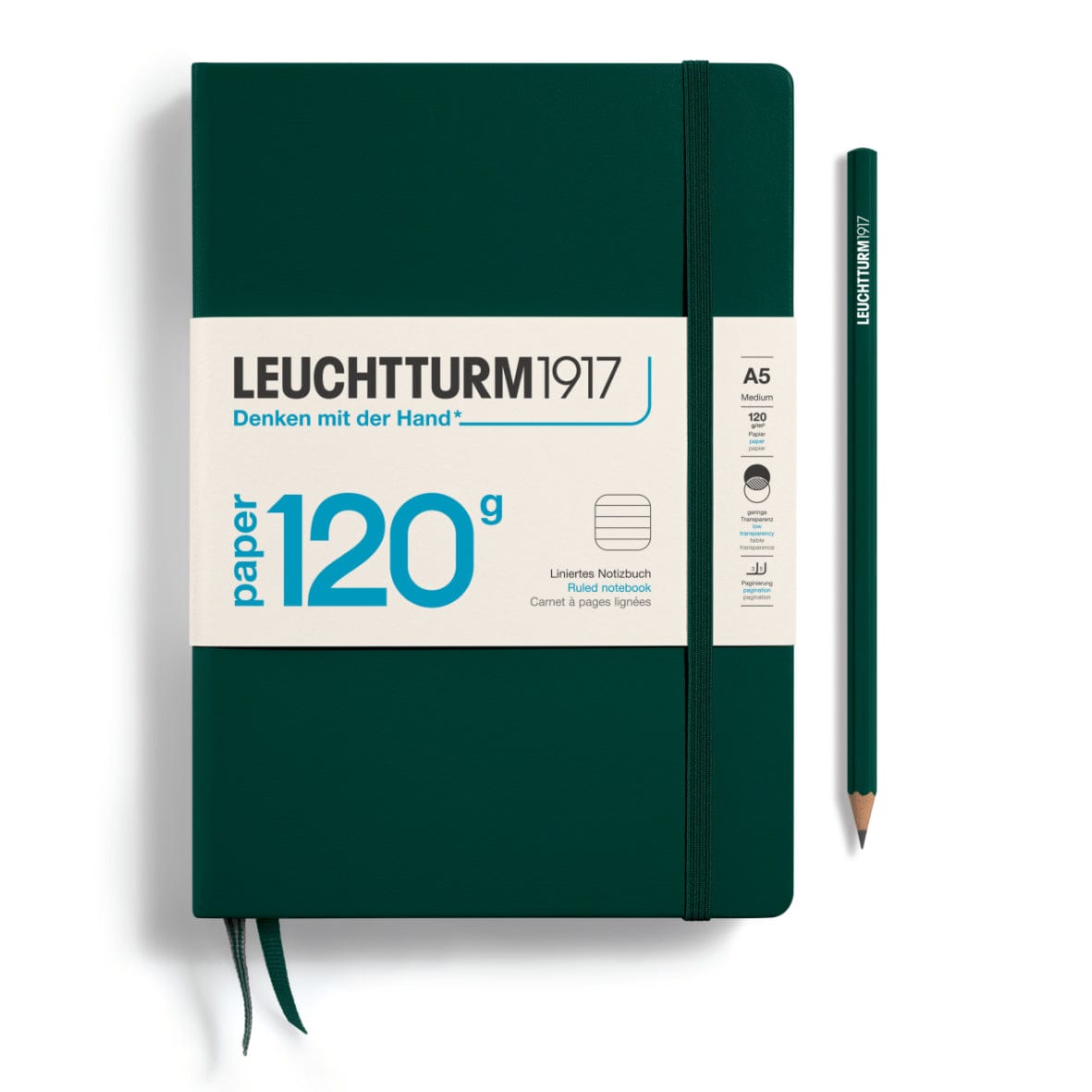 Favorite Story LEUCHTTURM1917 Ruled / forrest / Hardcover Leuchtturm 120G Edition