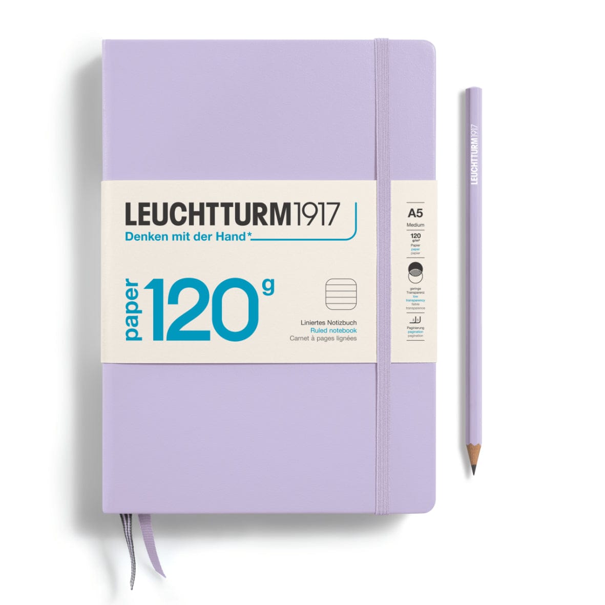 Favorite Story LEUCHTTURM1917 Ruled / Lilac / Hardcover Leuchtturm 120G Edition